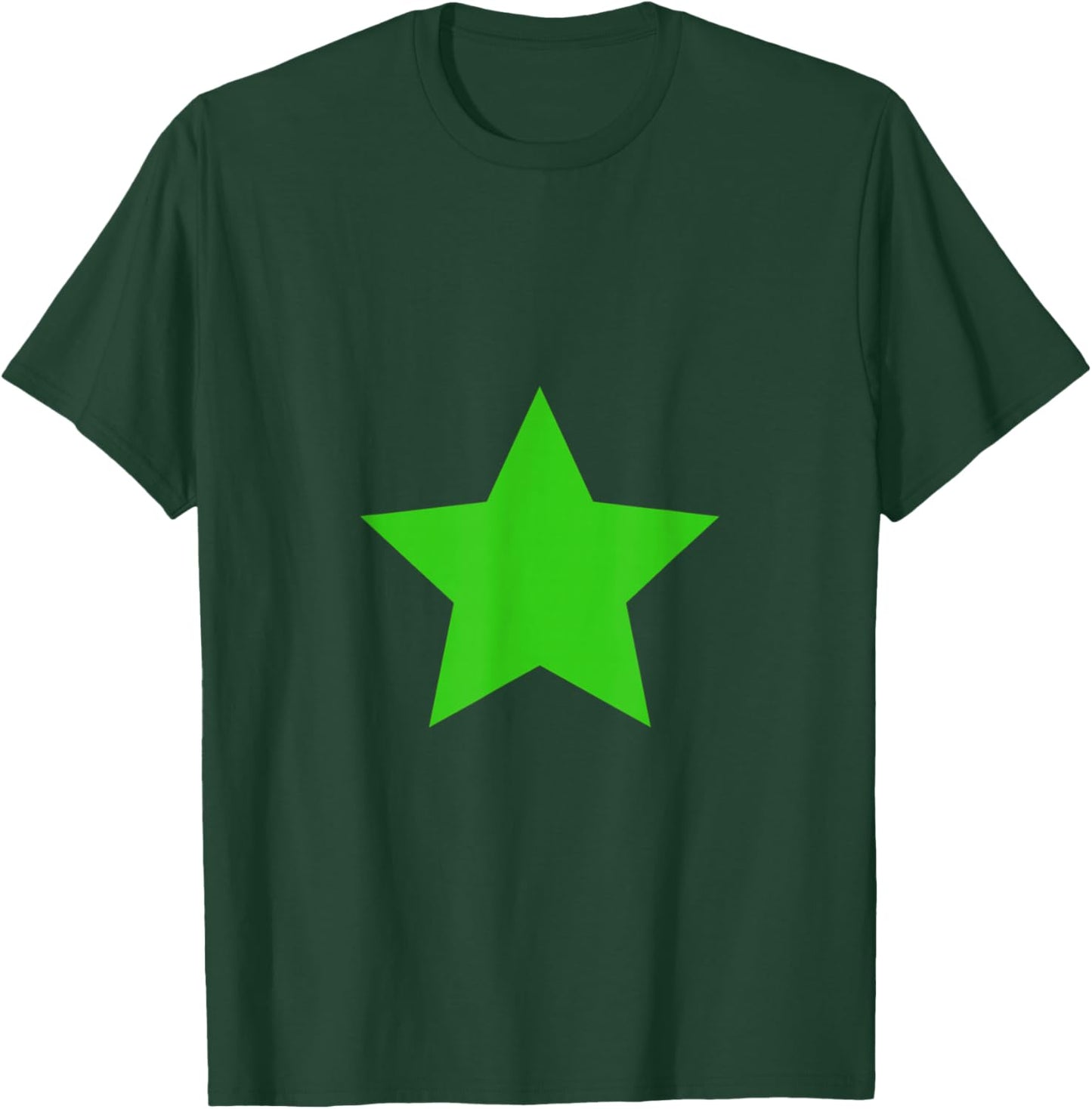 Lime Green Star T-Shirt - T-Shirt | Forest