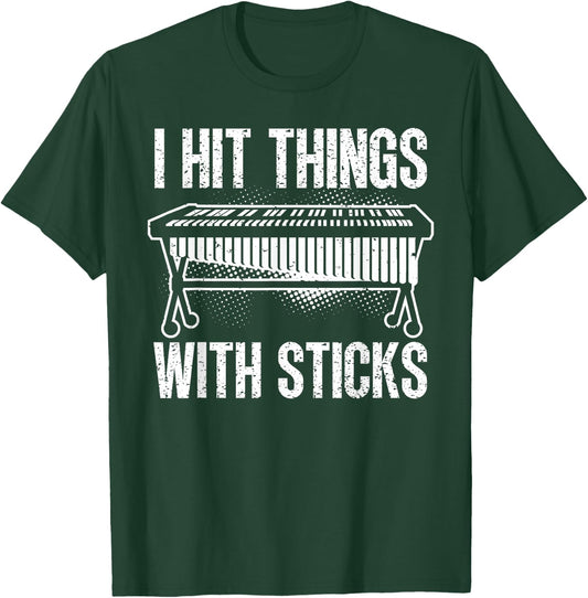 Marimba Lover Musical Instrument Percussion Musician T-Shirt - T-Shirt | Forest