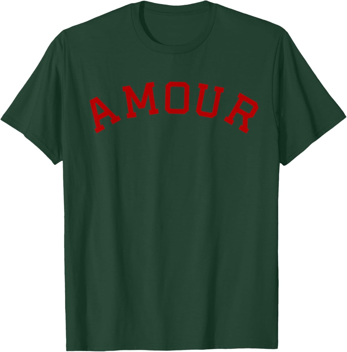 Amour French Love - Paris France Travel T-Shirt - T-Shirt | Forest