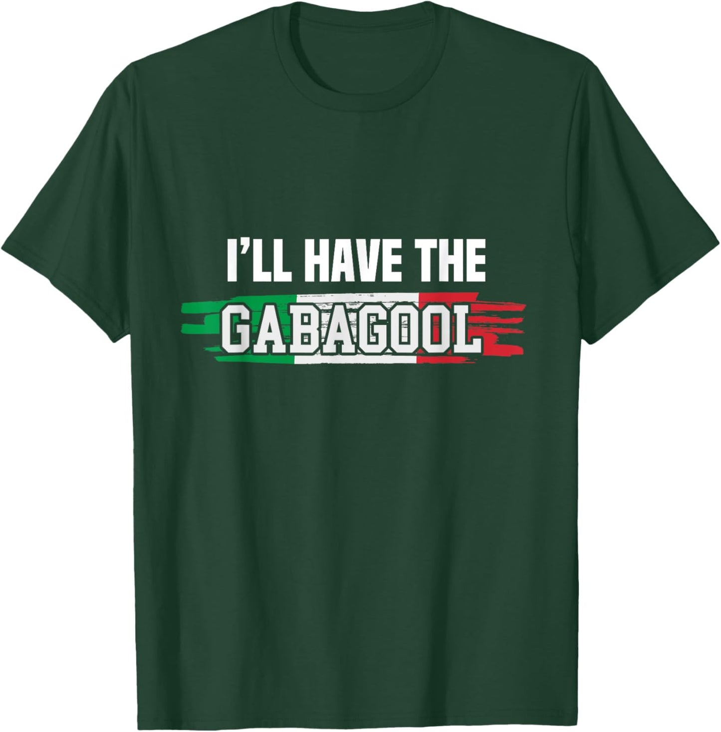 Gabagool Funny Italy Gifts for Italians Capicola Meat Coppa T-Shirt - T-Shirt | Forest