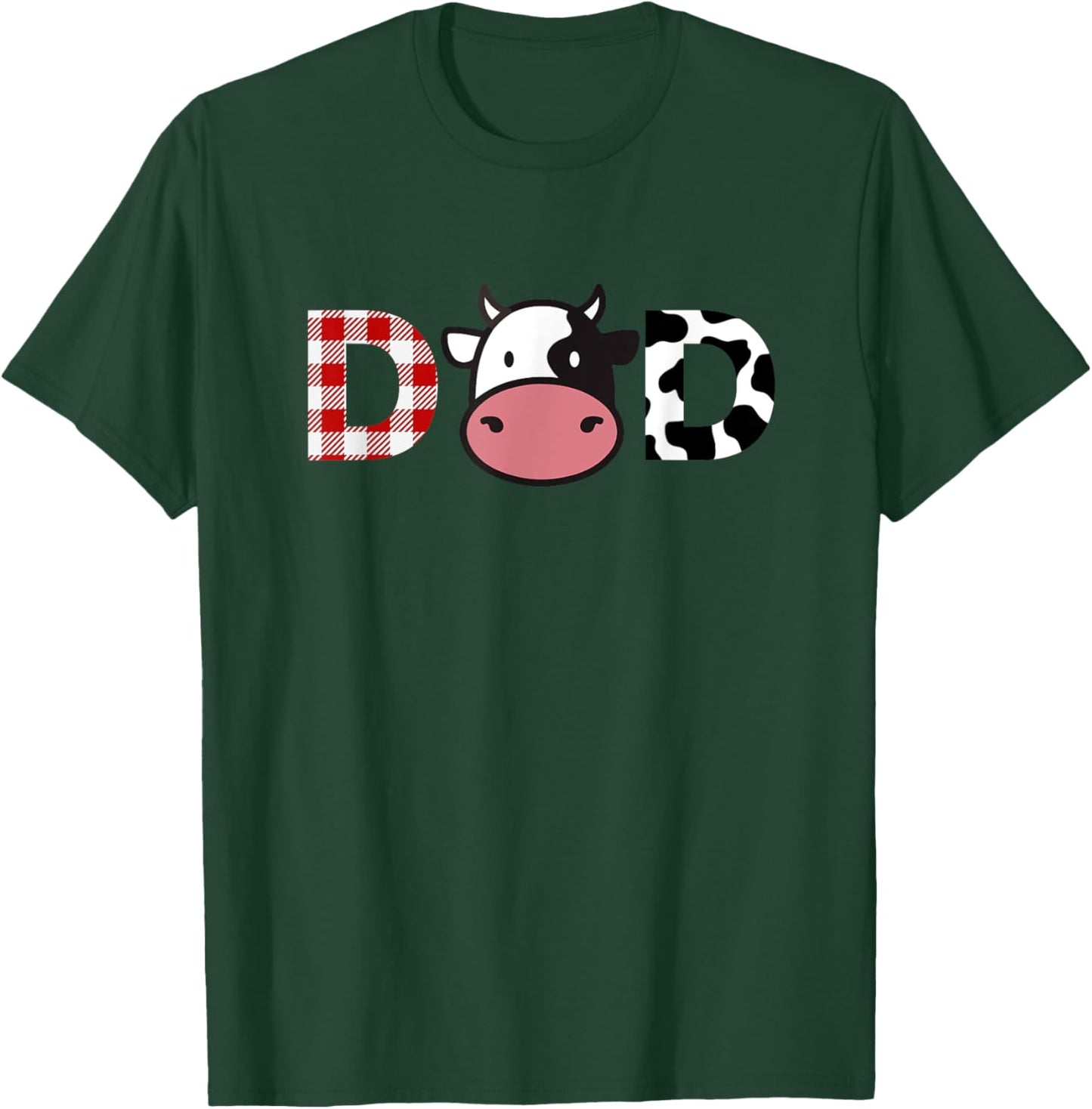 Cow Mom or Dad Birthday Shirt, Farm Birthday Party T-Shirt - T-Shirt | Forest