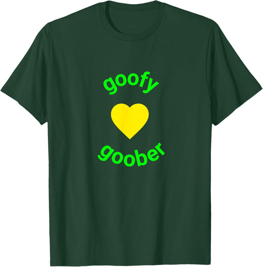 Crazy Connections Goofy Goober , Small, Black T-Shirt - T-Shirt | Forest
