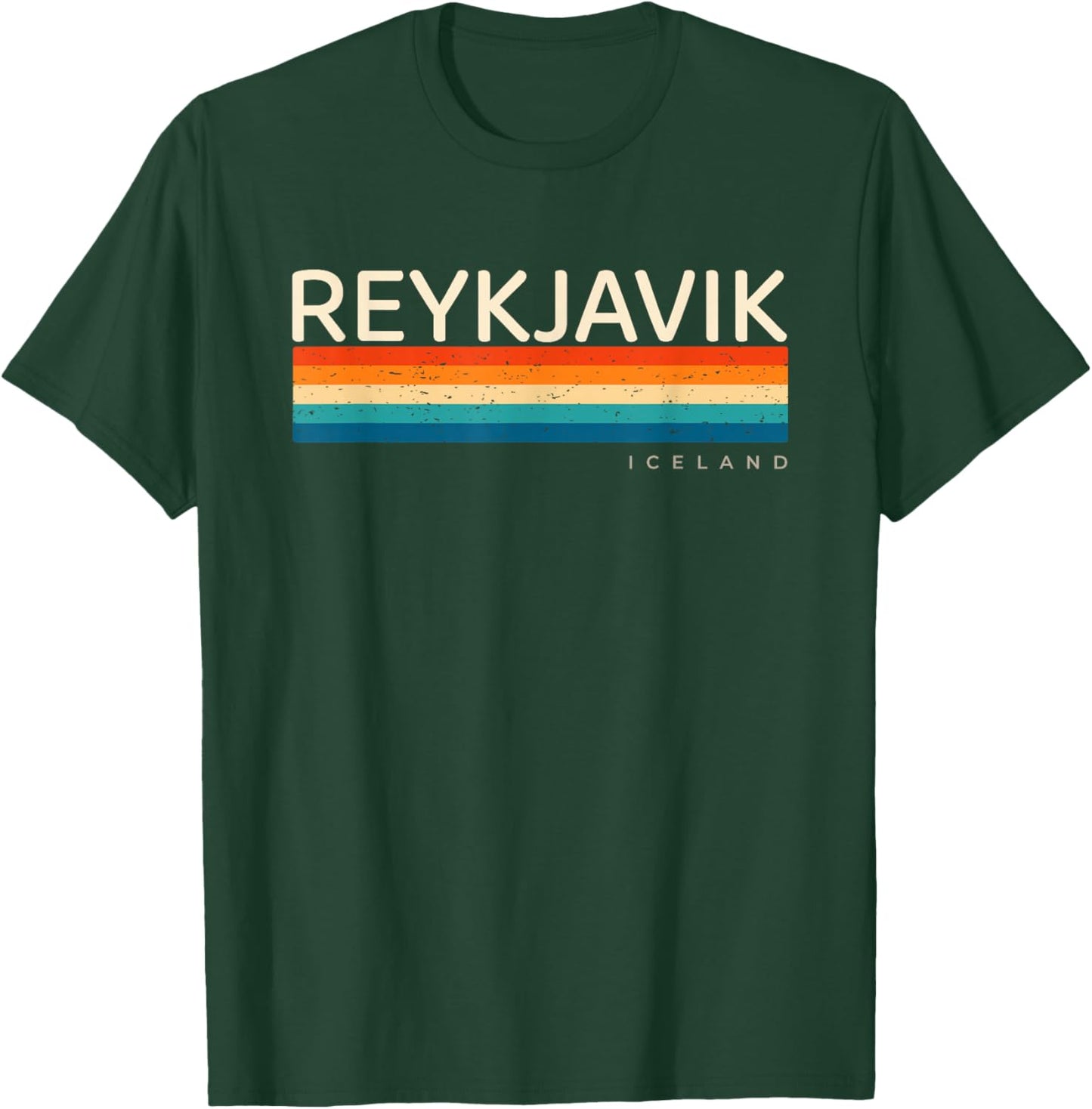 Reykjavik Iceland T-Shirt - T-Shirt | Forest