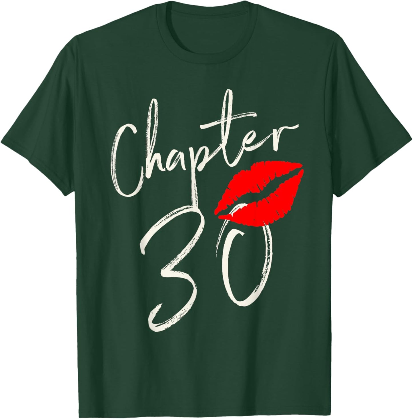 Chapter 30 EST 1992 30th Birthday Tea Gifts T-Shirt - T-Shirt | Forest