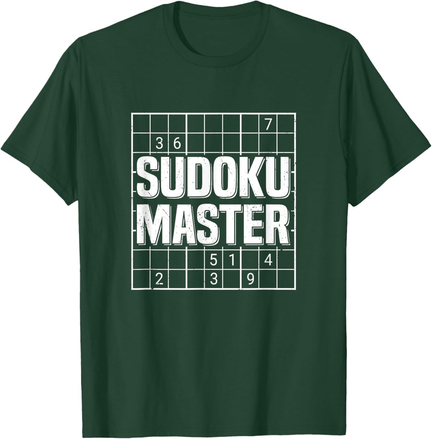 Sudoku Master Player Puzzle Game Sudoku T-Shirt - T-Shirt | Forest