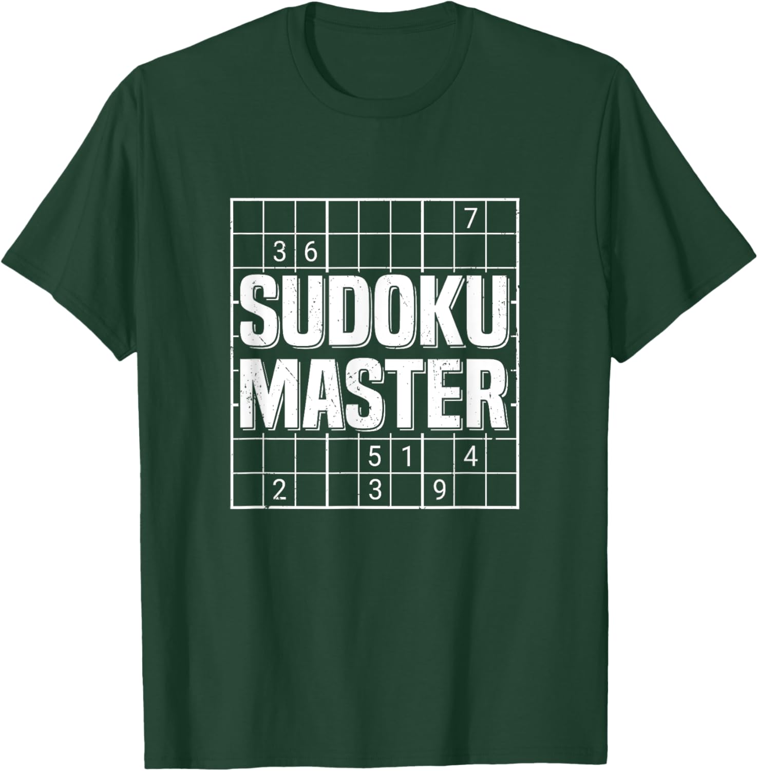 Sudoku Master Player Puzzle Game Sudoku T-Shirt - T-Shirt | Forest
