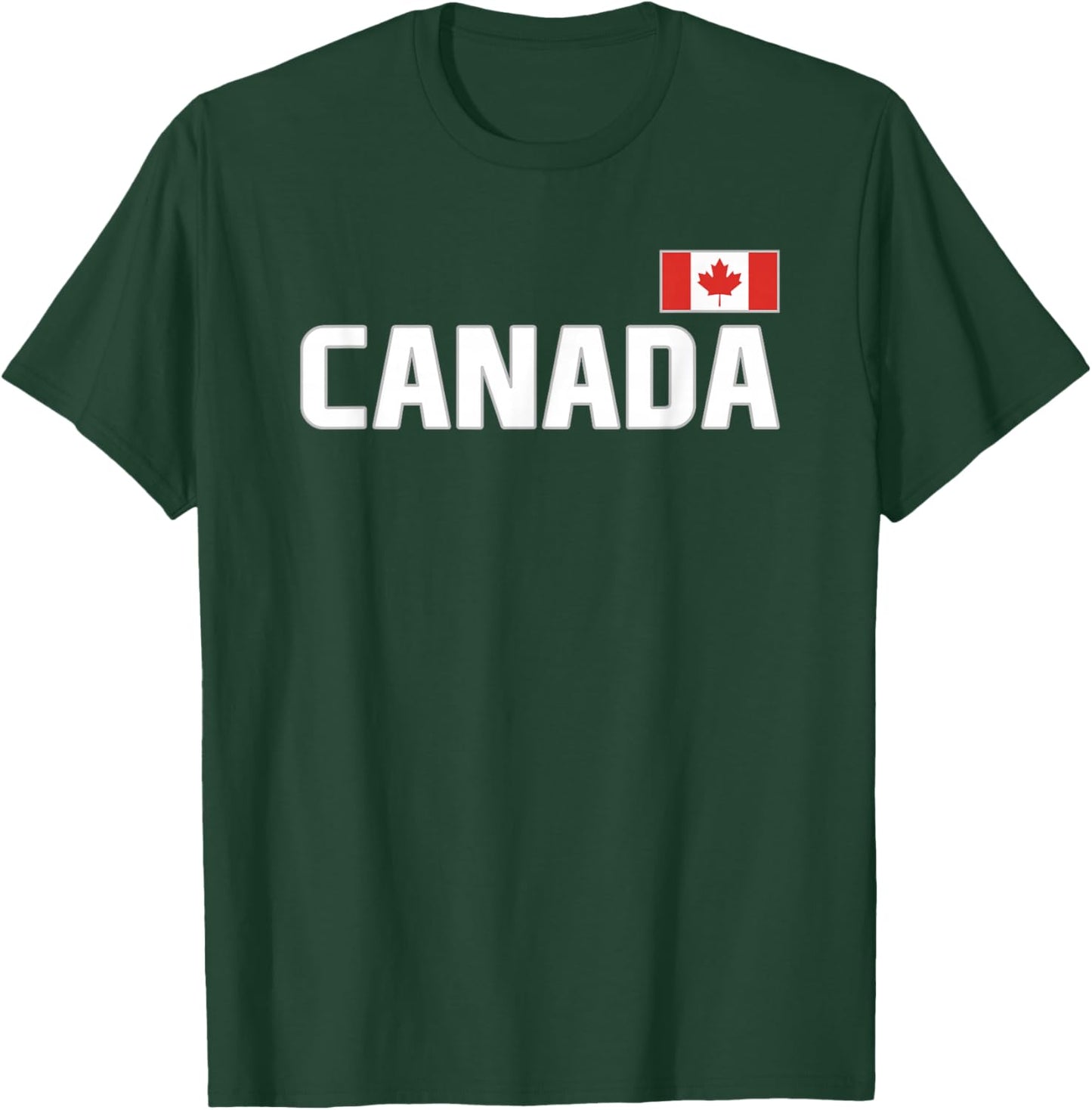 Canada Flag Canadian Pride International Country T-Shirt - T-Shirt | Forest