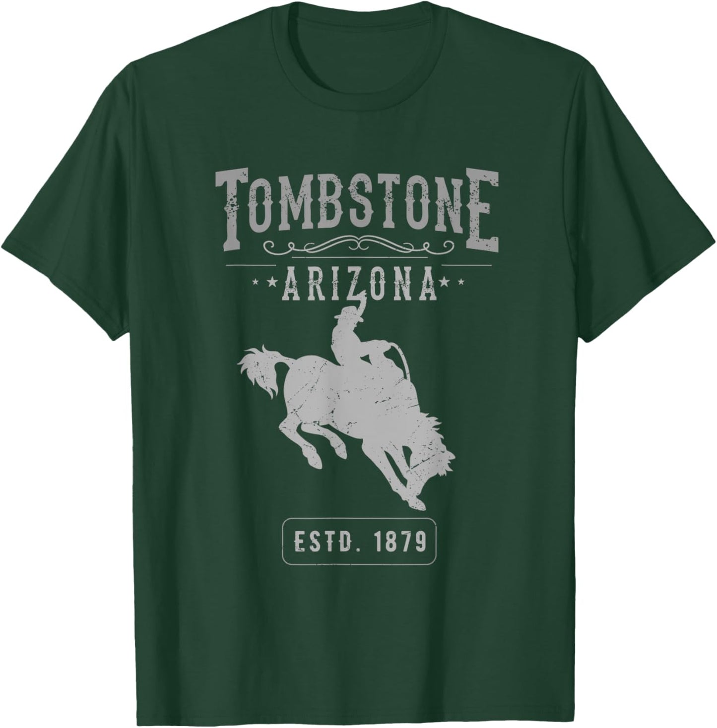 Cowboy and Western Movie or Tombstone Arizona T-Shirt - T-Shirt | Forest