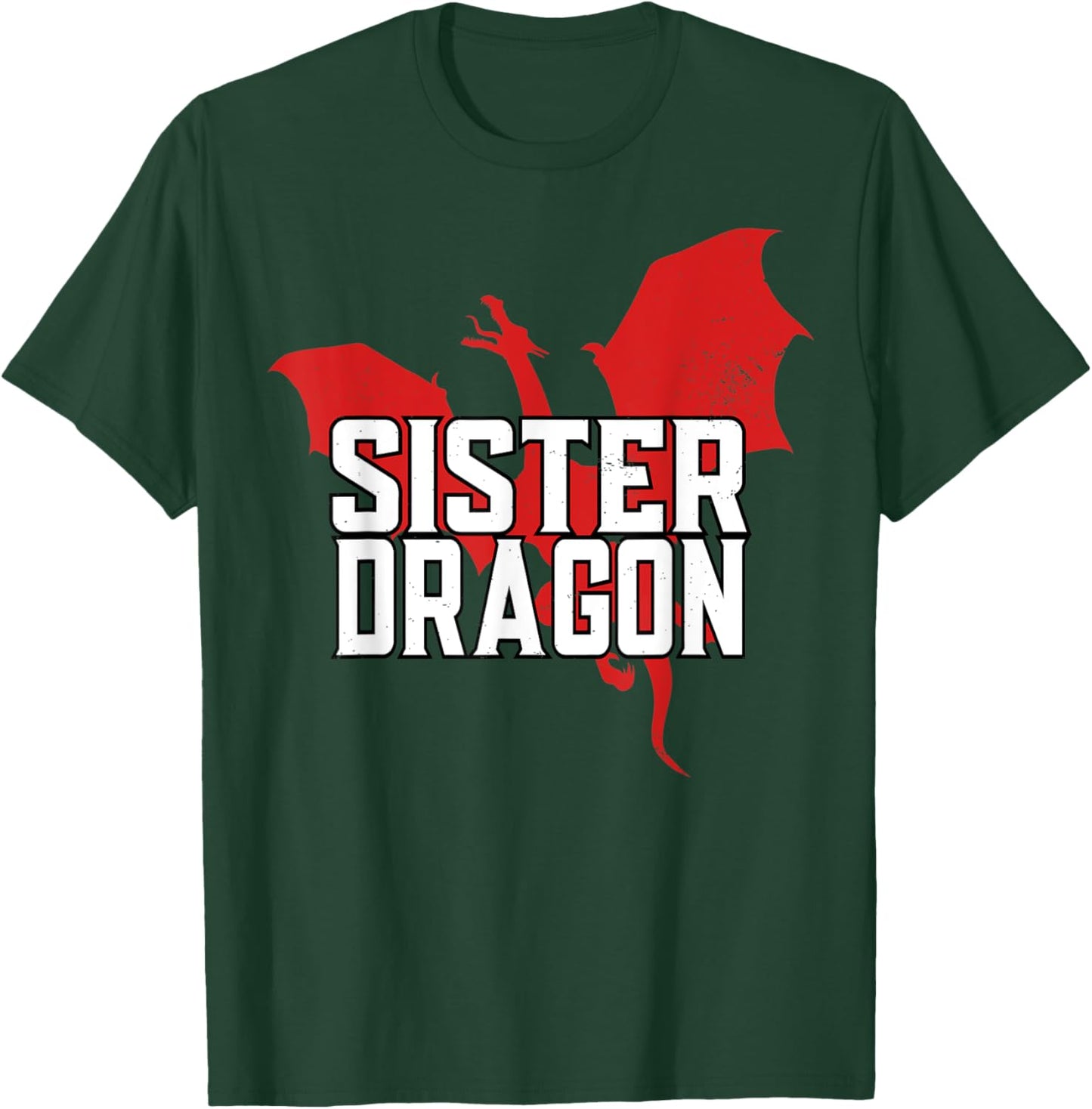 Sister Dragon Lover T-Shirt - T-Shirt | Forest