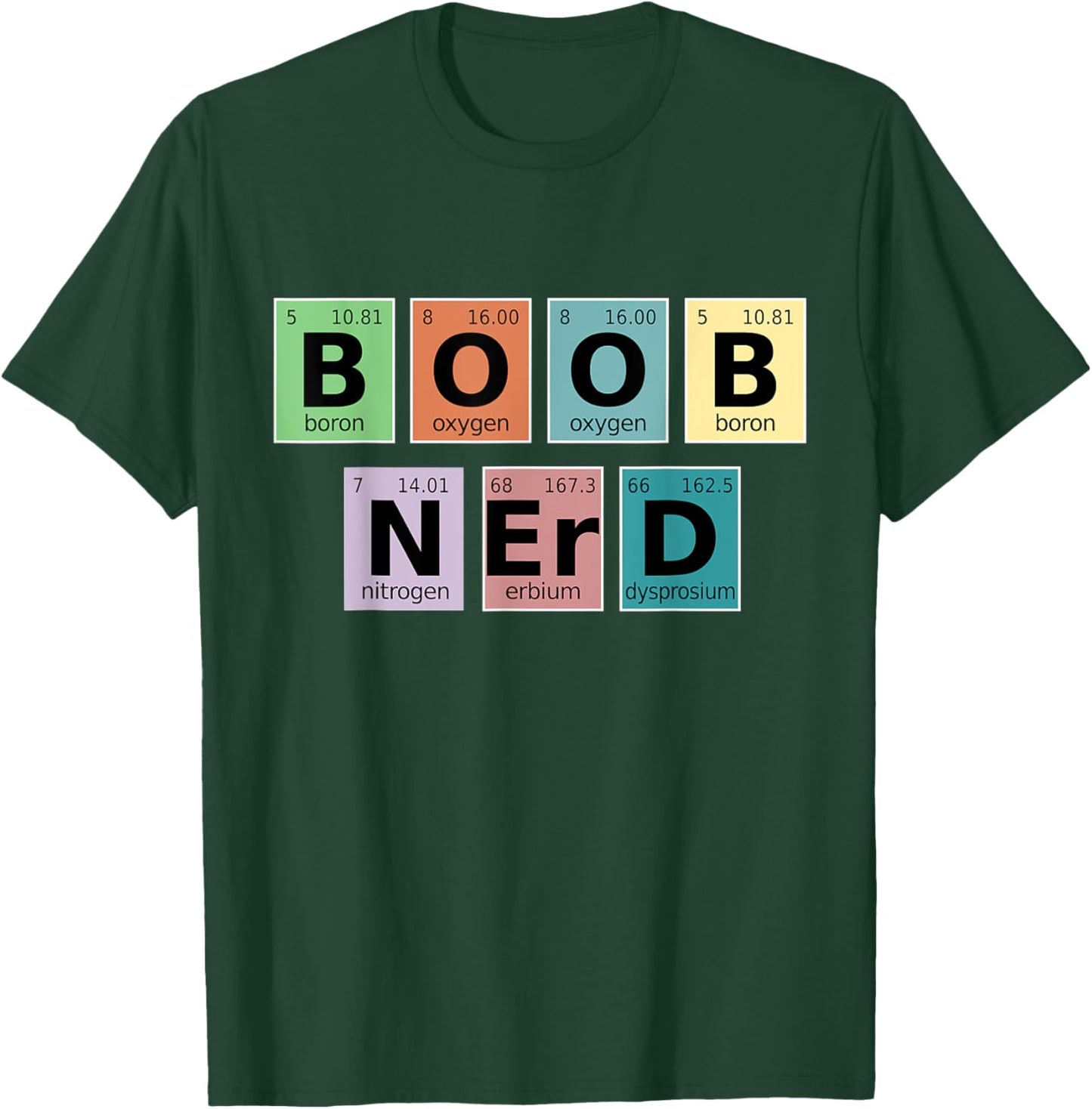 Lactation Consultant Counselor - Boob Nerd T-Shirt - T-Shirt | Forest