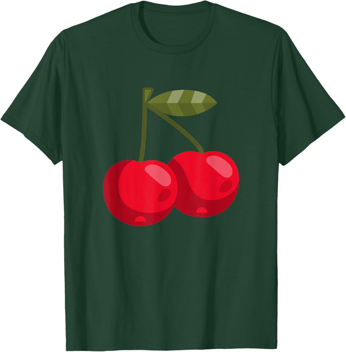 Red Cherries Shirt Trending Cherry Graphic T-Shirt - T-Shirt | Forest