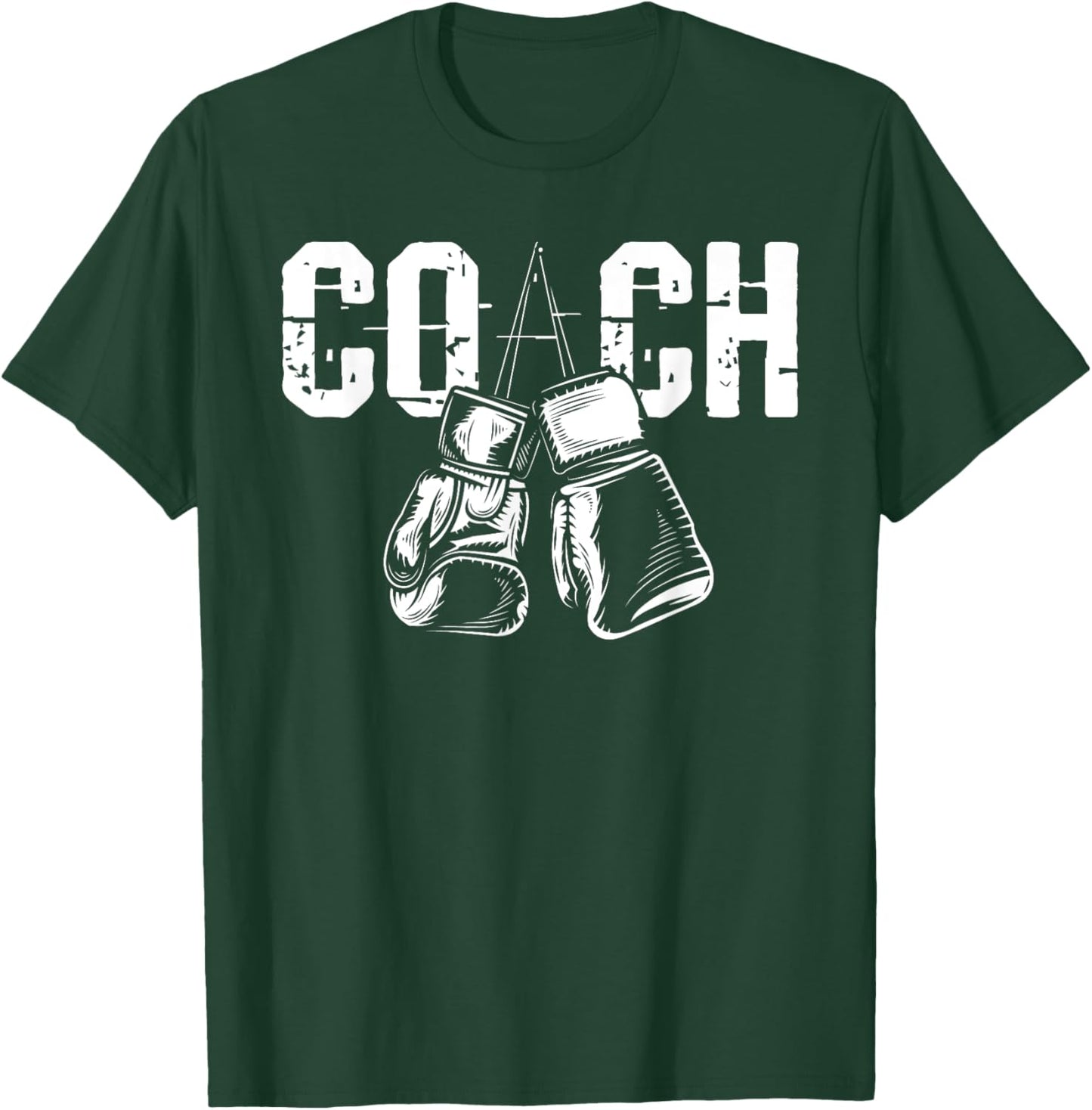 Boxing Coach - Kickboxing Kickboxer Gym Boxer T-Shirt - T-Shirt | Forest