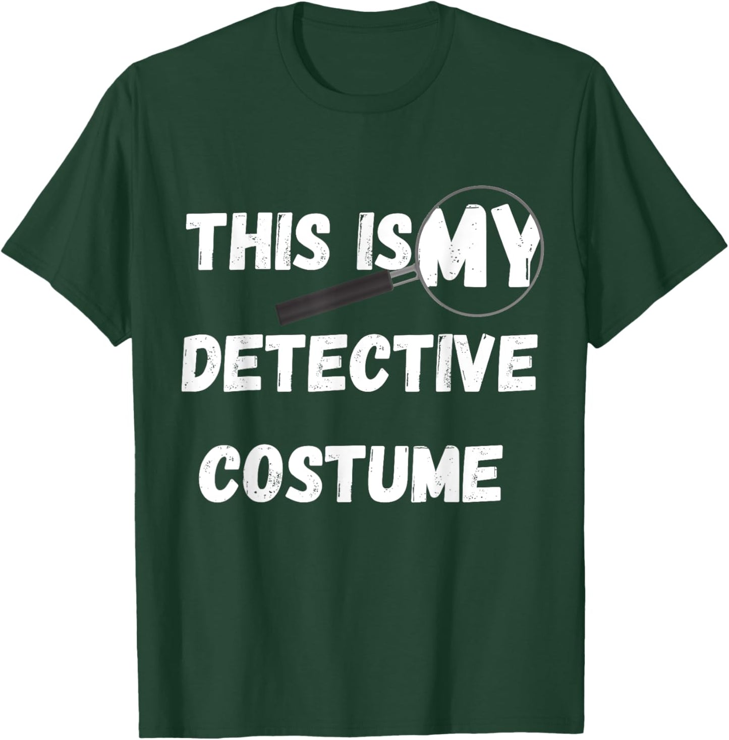 This is My Detective Costume Secret Identity Spying T-Shirt - T-Shirt | Forest