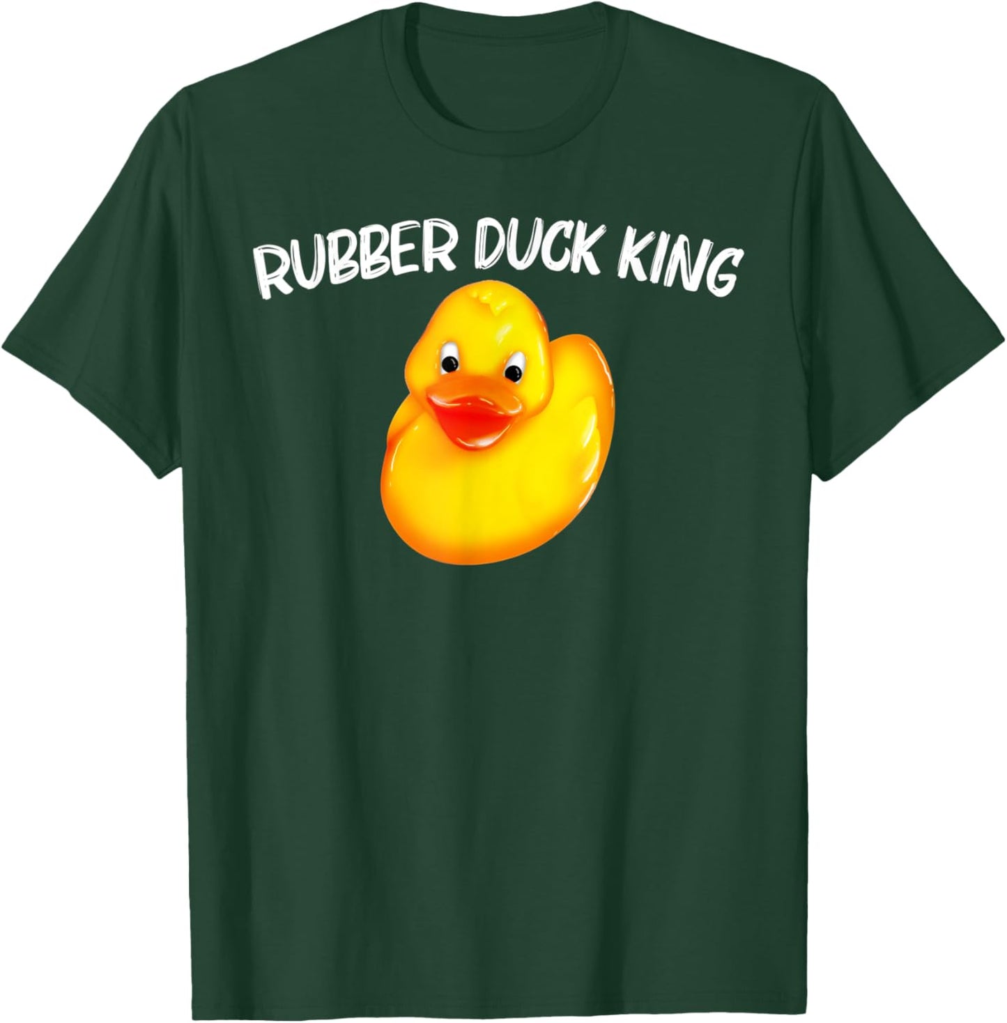 Funny Rubber Duck Art Dad Kids Rubber Ducks Duckie T-Shirt - T-Shirt | Forest