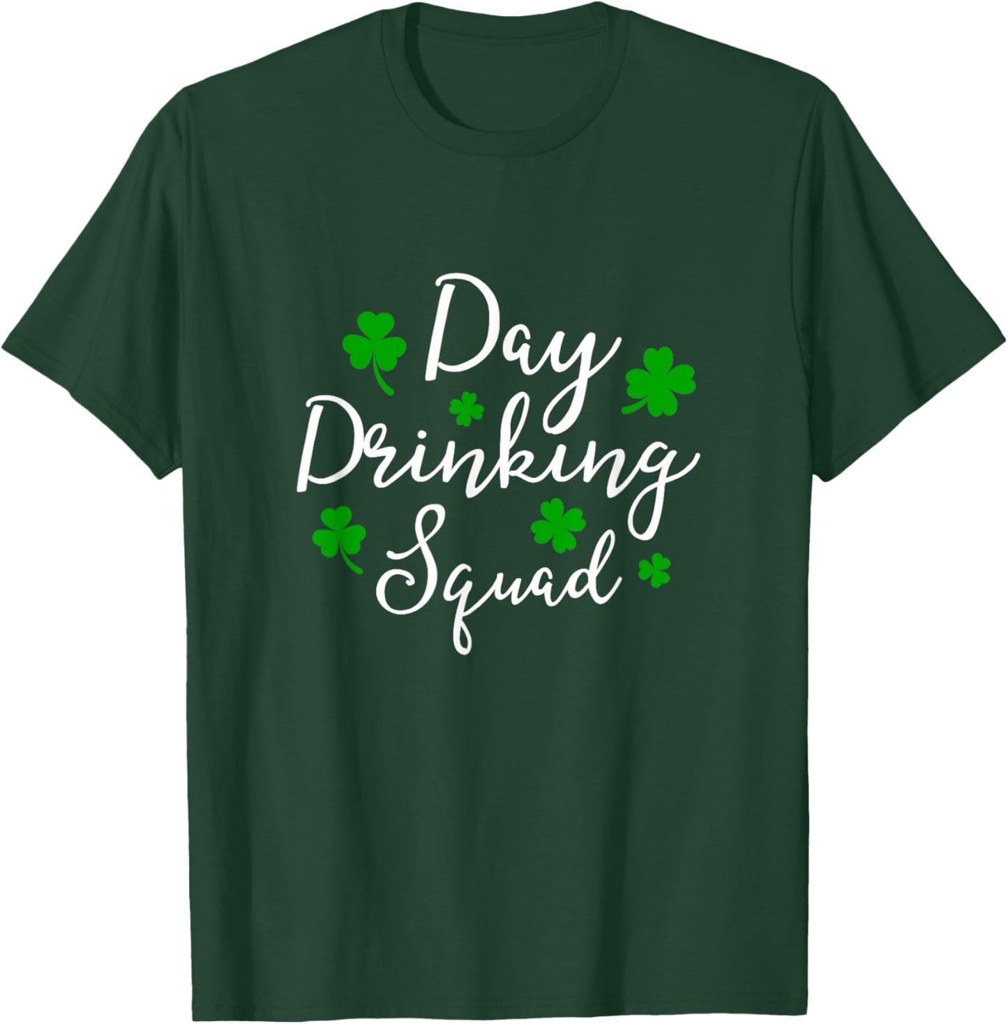 St Patricks Day Drinking Squad Irish Shamrock Beer Lovers T-Shirt - T-Shirt | Forest