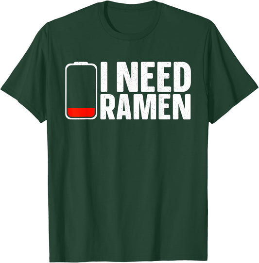 Best Ramen Art Women Kids Japanese Ramen Noodle Soup T-Shirt - T-Shirt | Forest