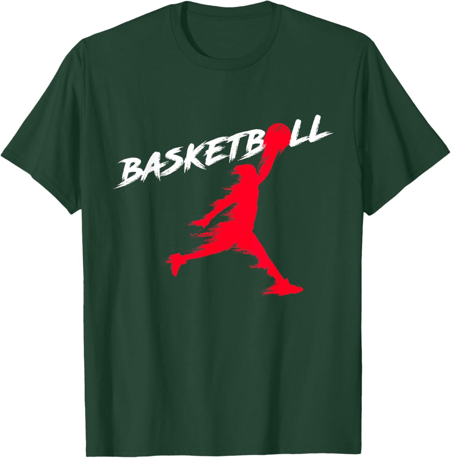 Basketball Player Team Coach Bball Hoop Ball Sports Dunk T-Shirt - T-Shirt | Forest