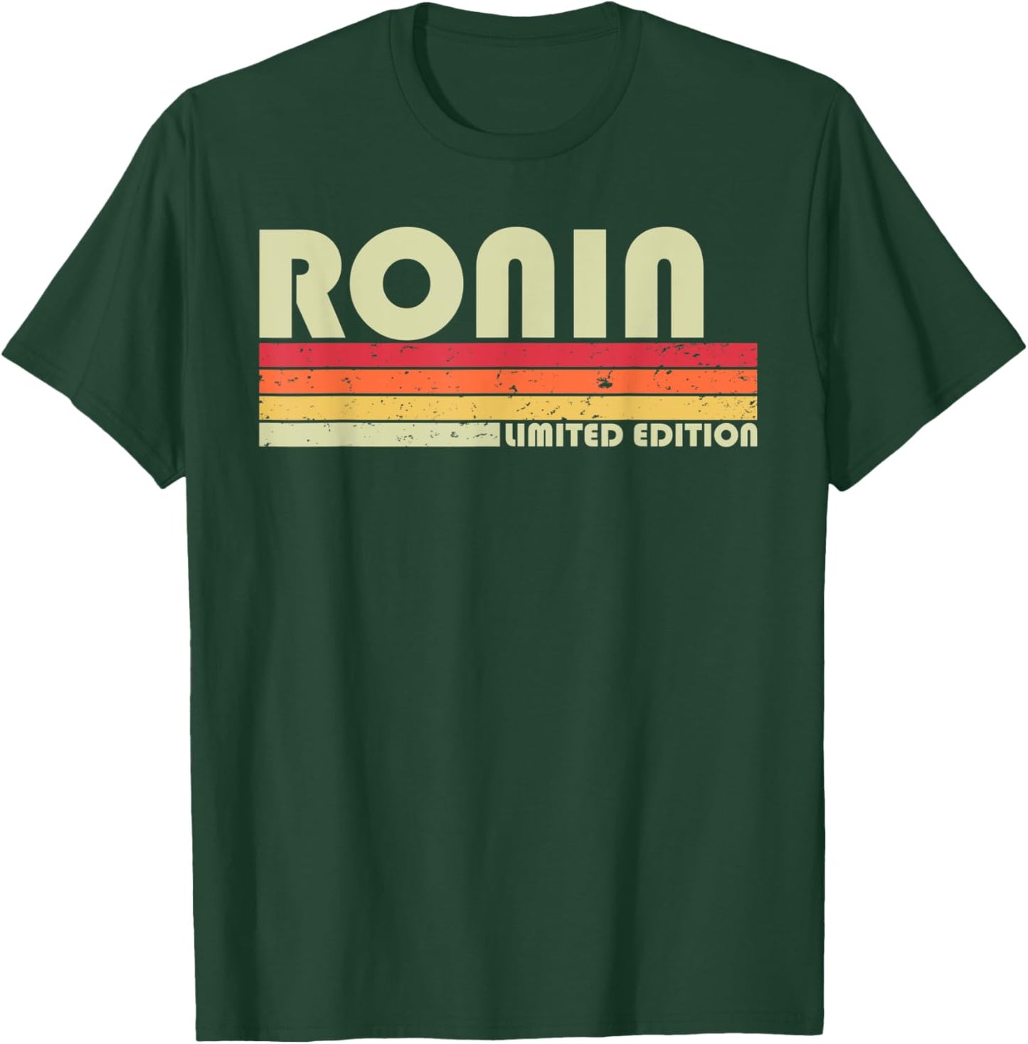 RONIN Gift Name Personalized Funny Retro Vintage Birthday T-Shirt - T-Shirt | Forest