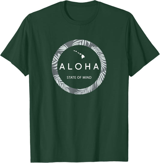 Aloha Hawaii Palm Tree - Feel the Aloha Hawaiian Spirit !! T-Shirt - T-Shirt | Forest