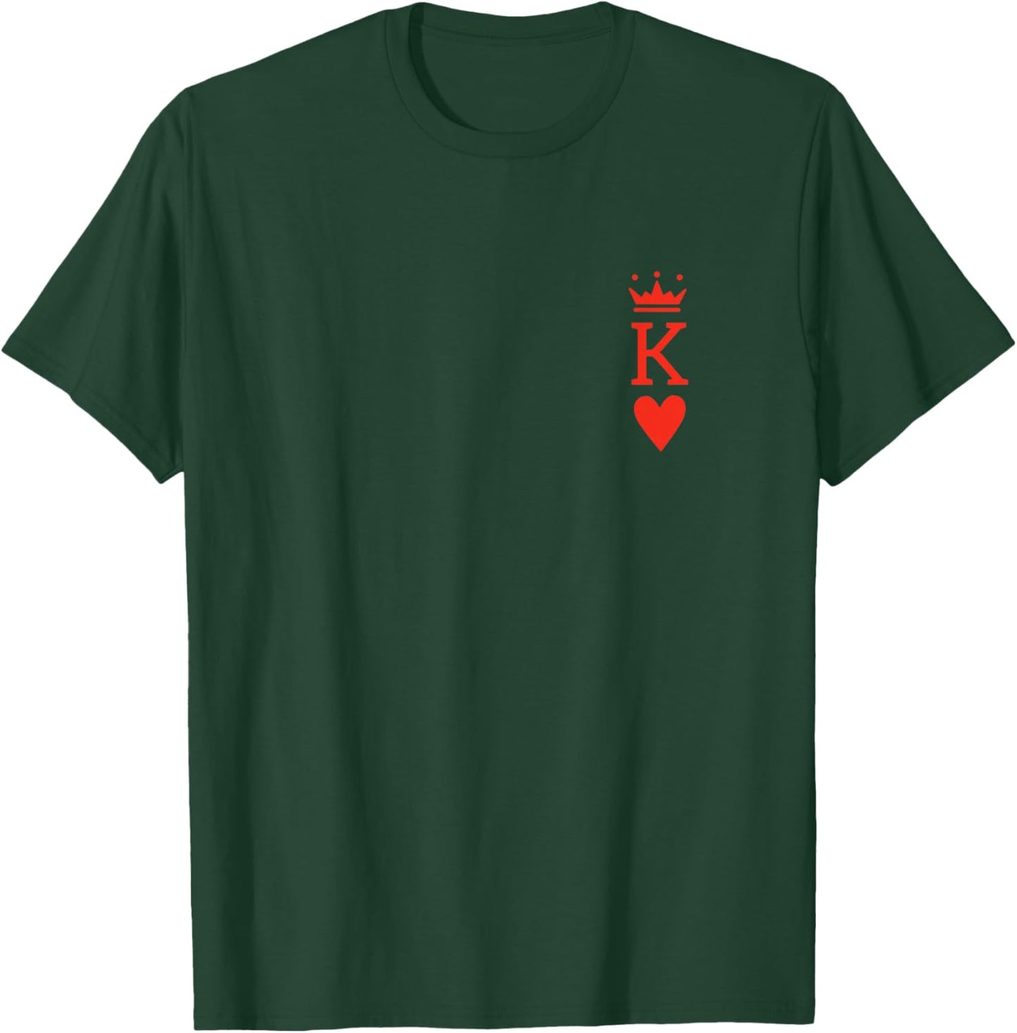 I'm Her King Boyfriend Husband Men Matching Outfits Couples T-Shirt - T-Shirt | Forest