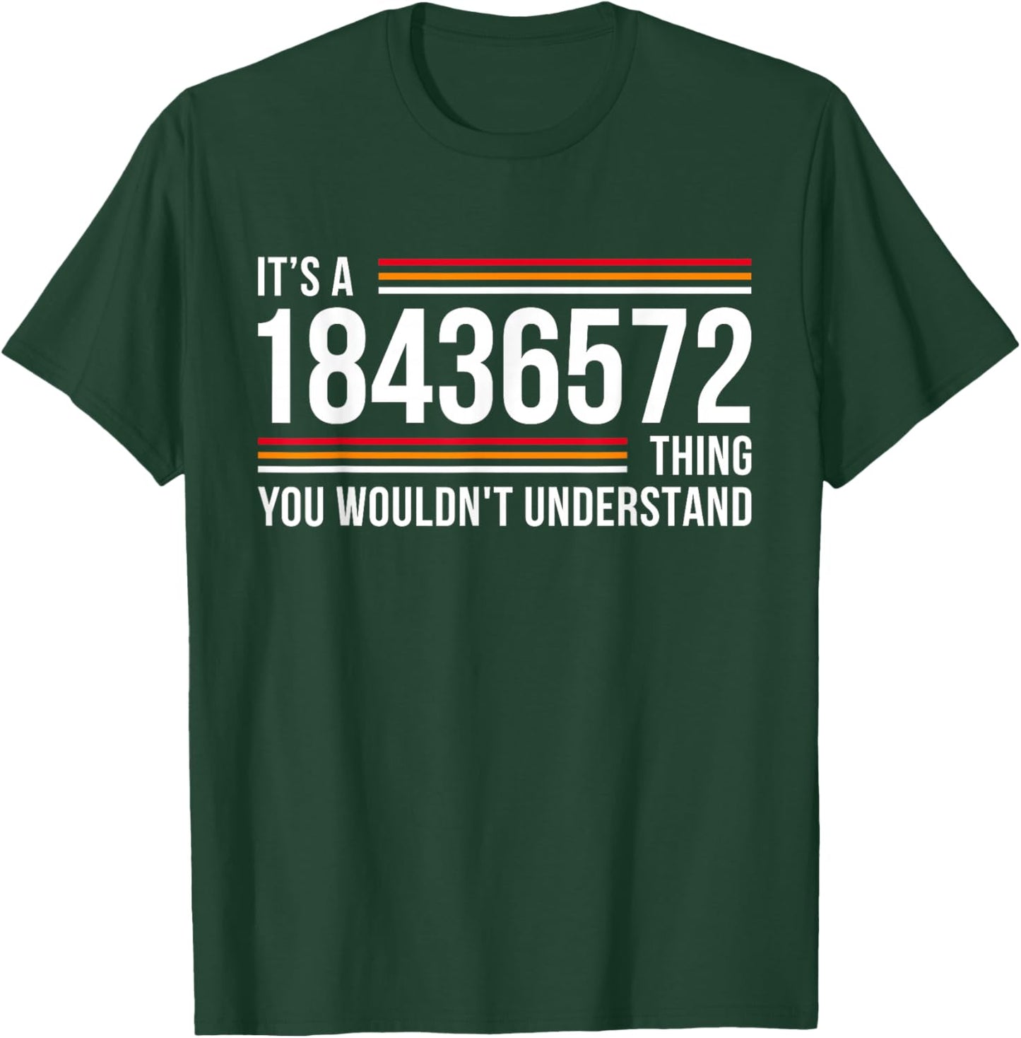 It's A 18436572 Thing Funny V8 Engine Classic Muscle Car Guy T-Shirt - T-Shirt | Forest