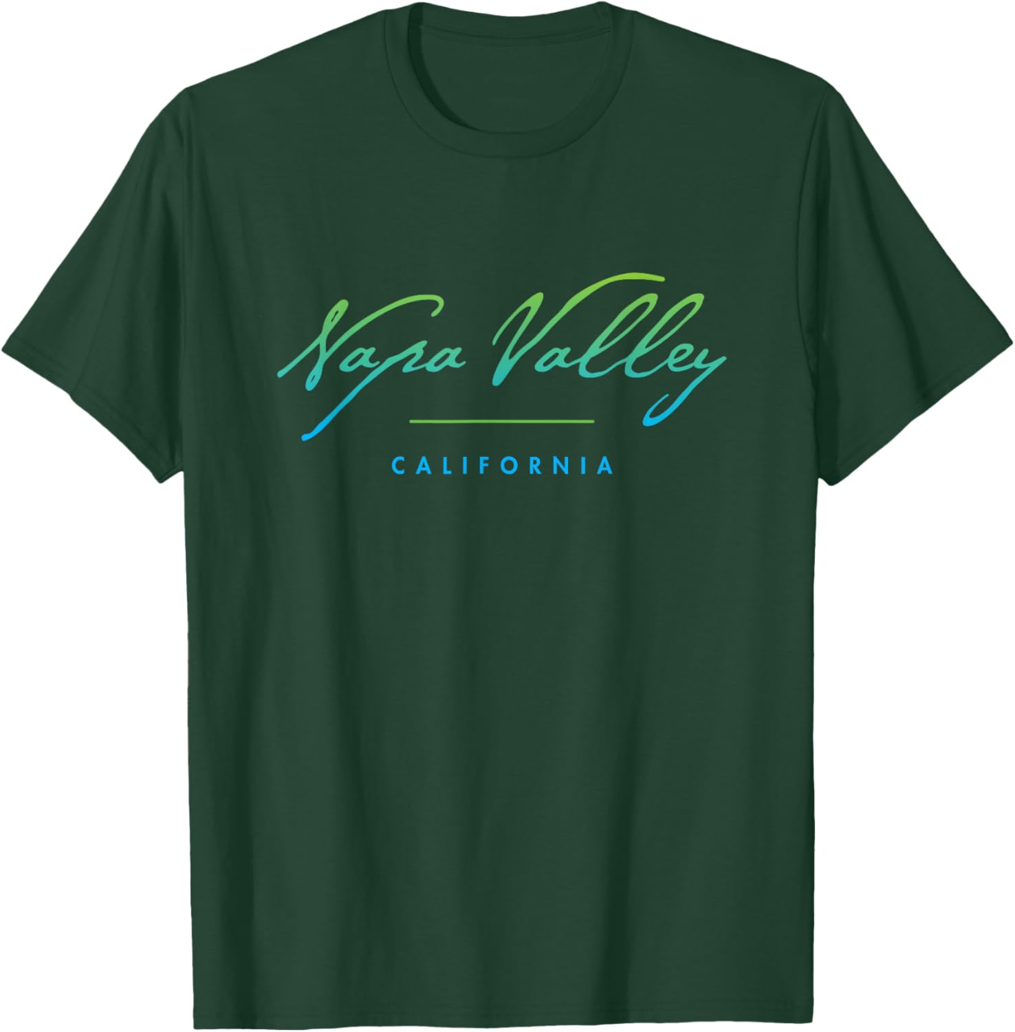 Napa Valley California T-Shirt - T-Shirt | Forest