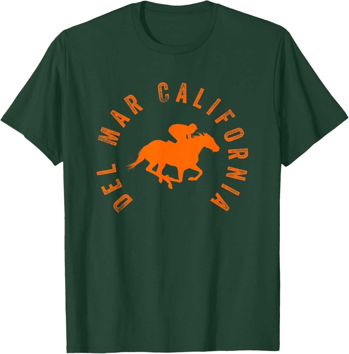 Del Mar California Horse Racing T-Shirt - T-Shirt | Forest