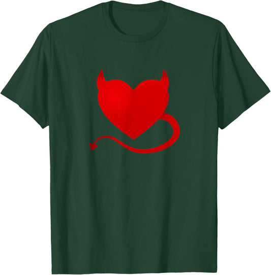 Devil Heart T-Shirt - T-Shirt | Forest