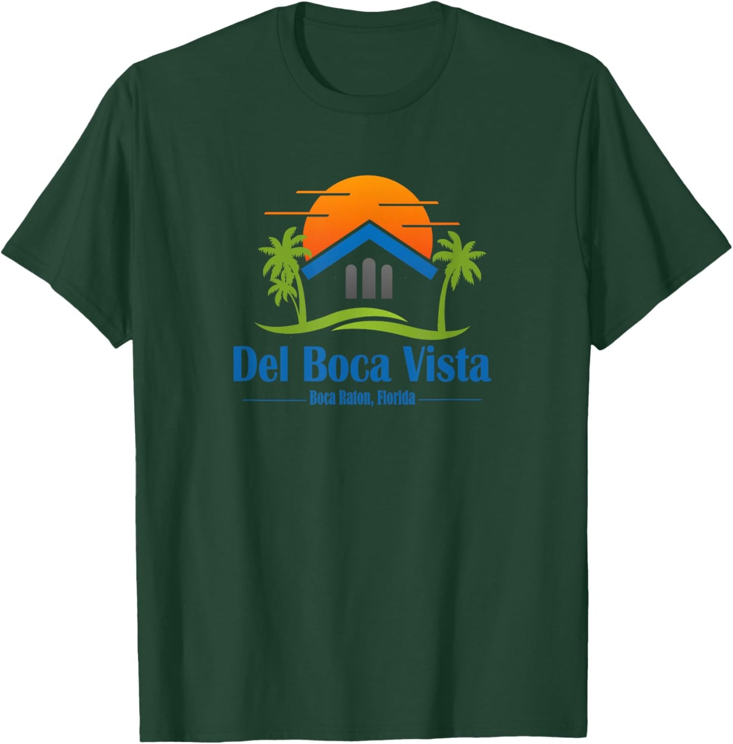Del Boca Vista | Funny Classic Sitcom T-Shirt - T-Shirt | Forest