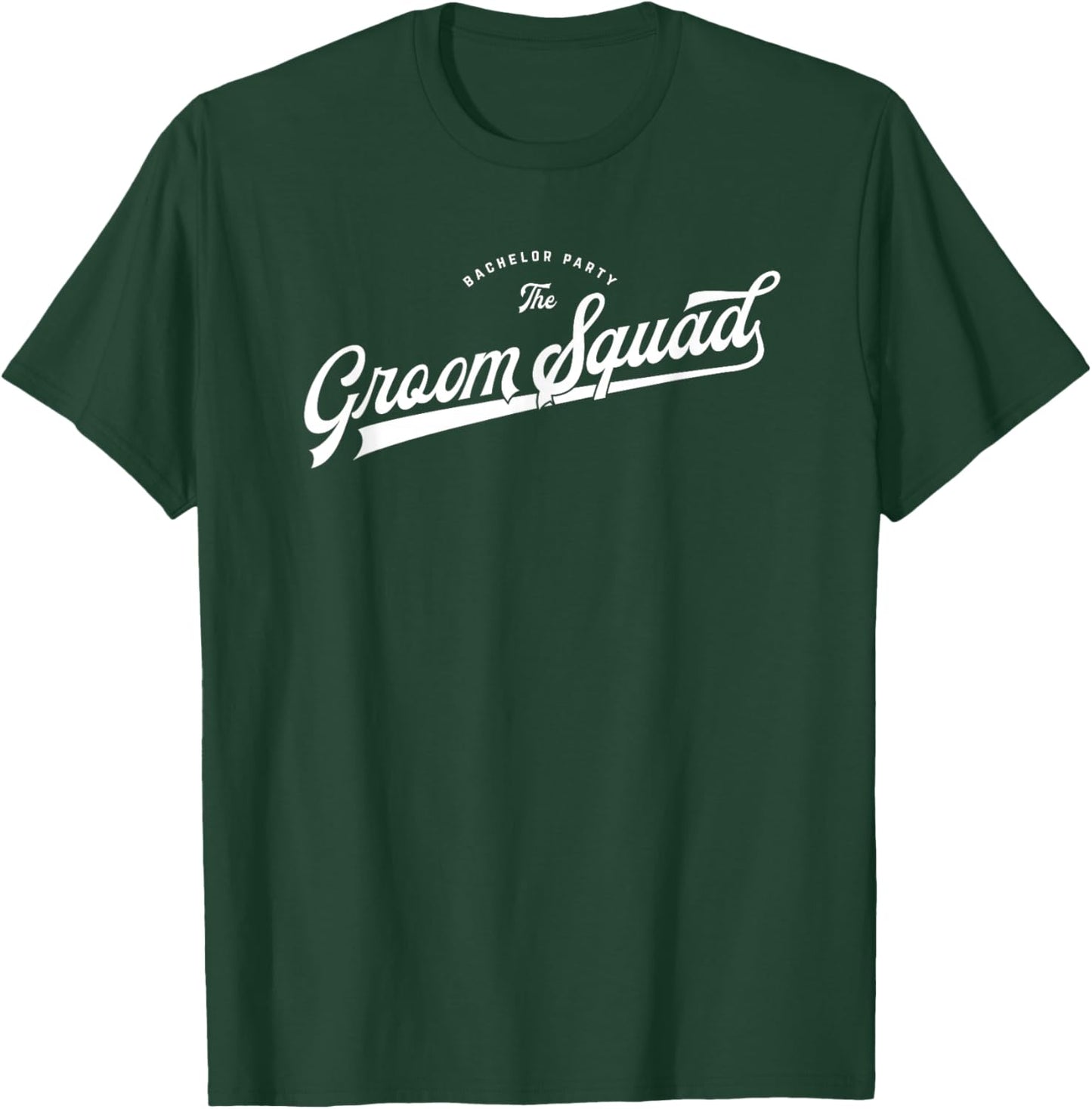 Bachelor Party Set Baseball Style The Groom Squad T-Shirt - T-Shirt | Forest