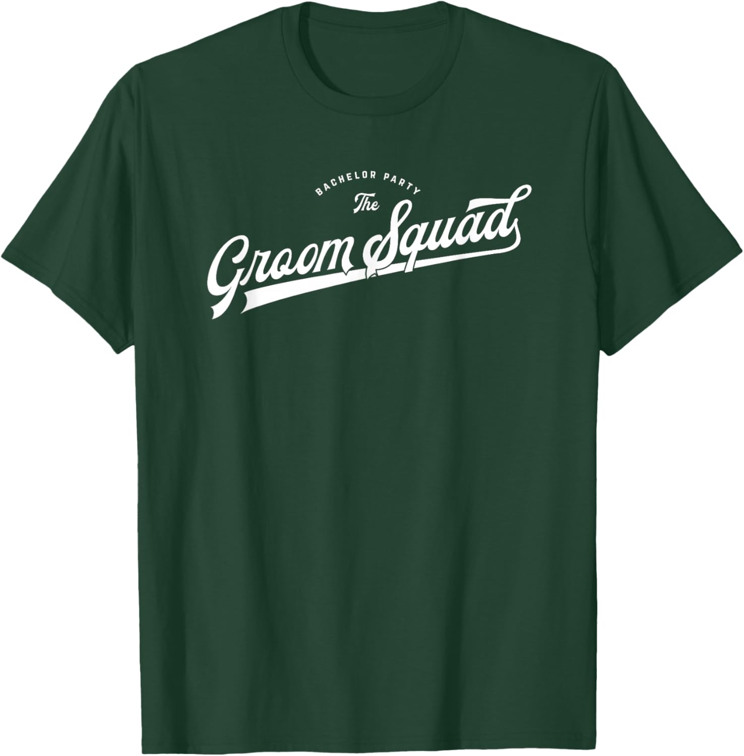 Bachelor Party Set Baseball Style The Groom Squad T-Shirt - T-Shirt | Forest
