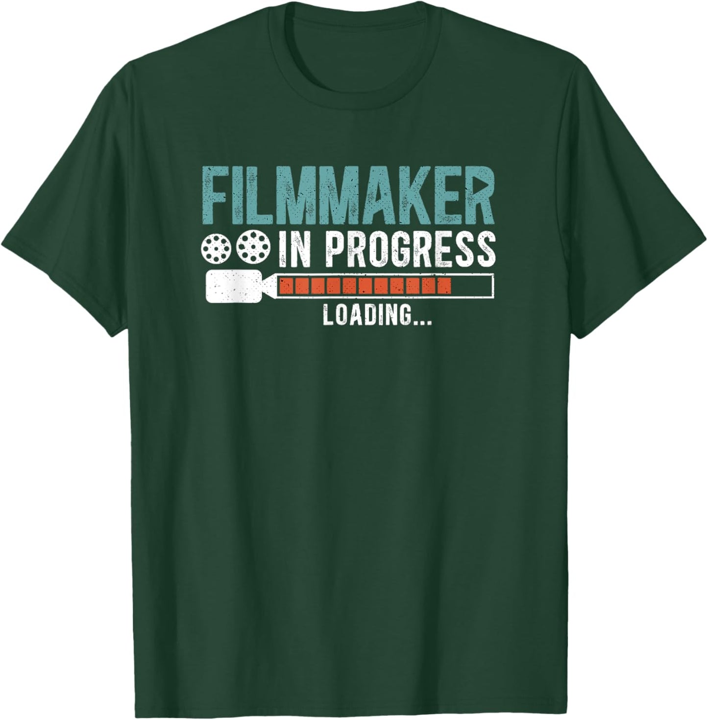 SHIRTSIDE Film Maker -Adults Black Movie Maker Editor Small T-Shirt - T-Shirt | Forest