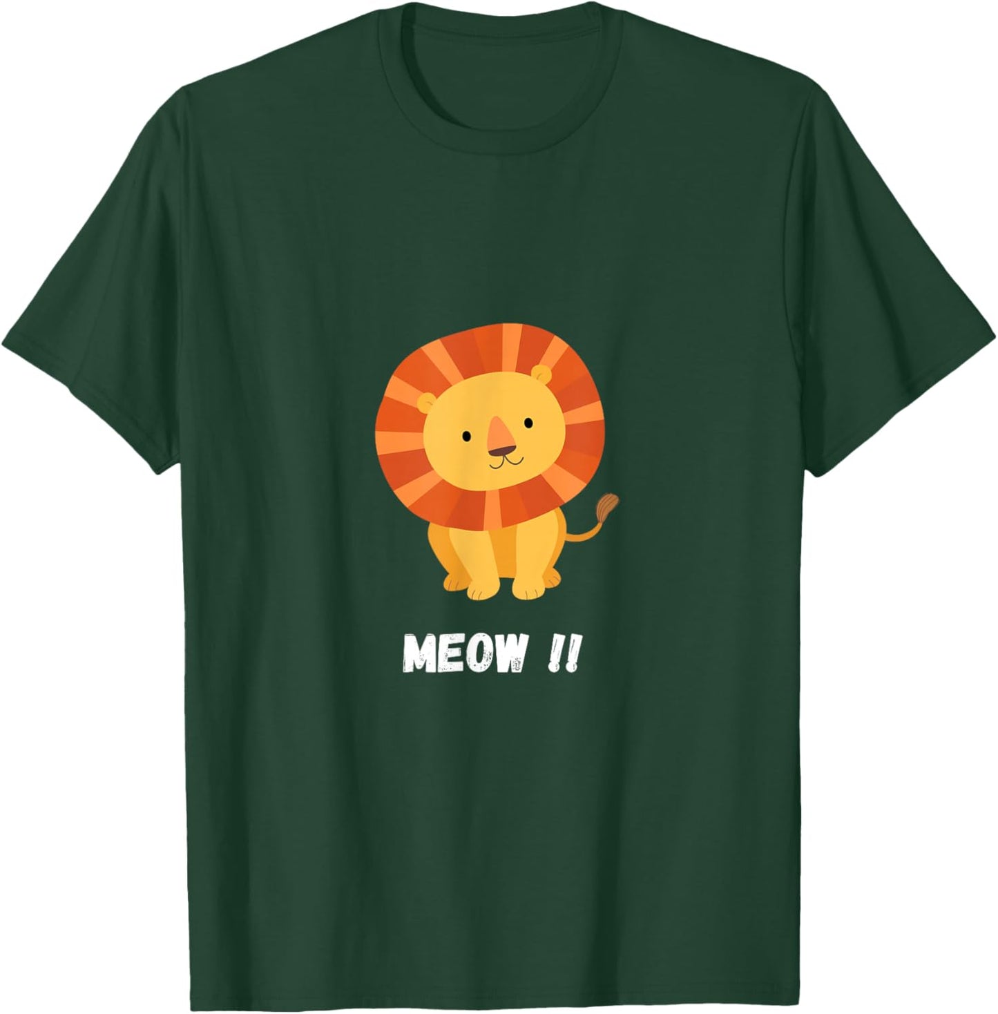 Lion Meow Meow Costume Carnival T-Shirt - T-Shirt | Forest