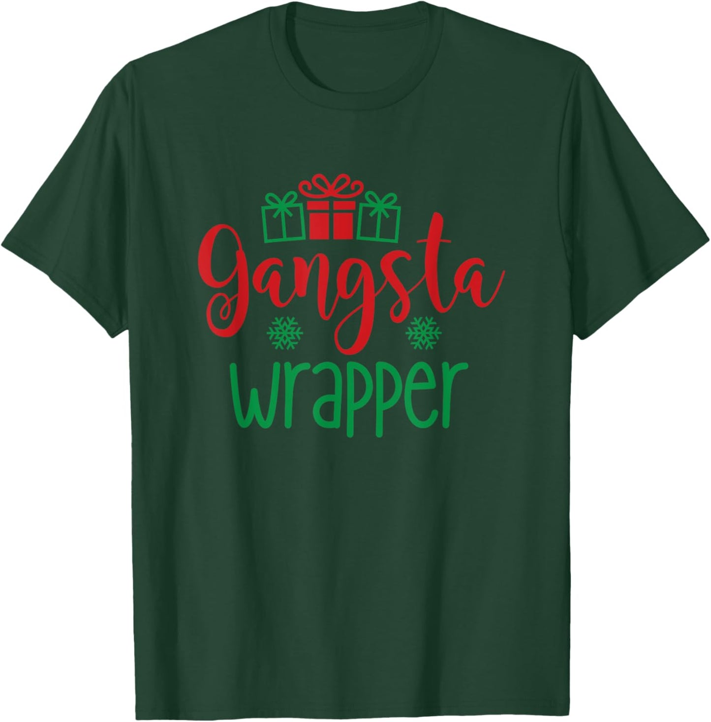 Gangsta Wrapper T-Shirt - T-Shirt | Forest