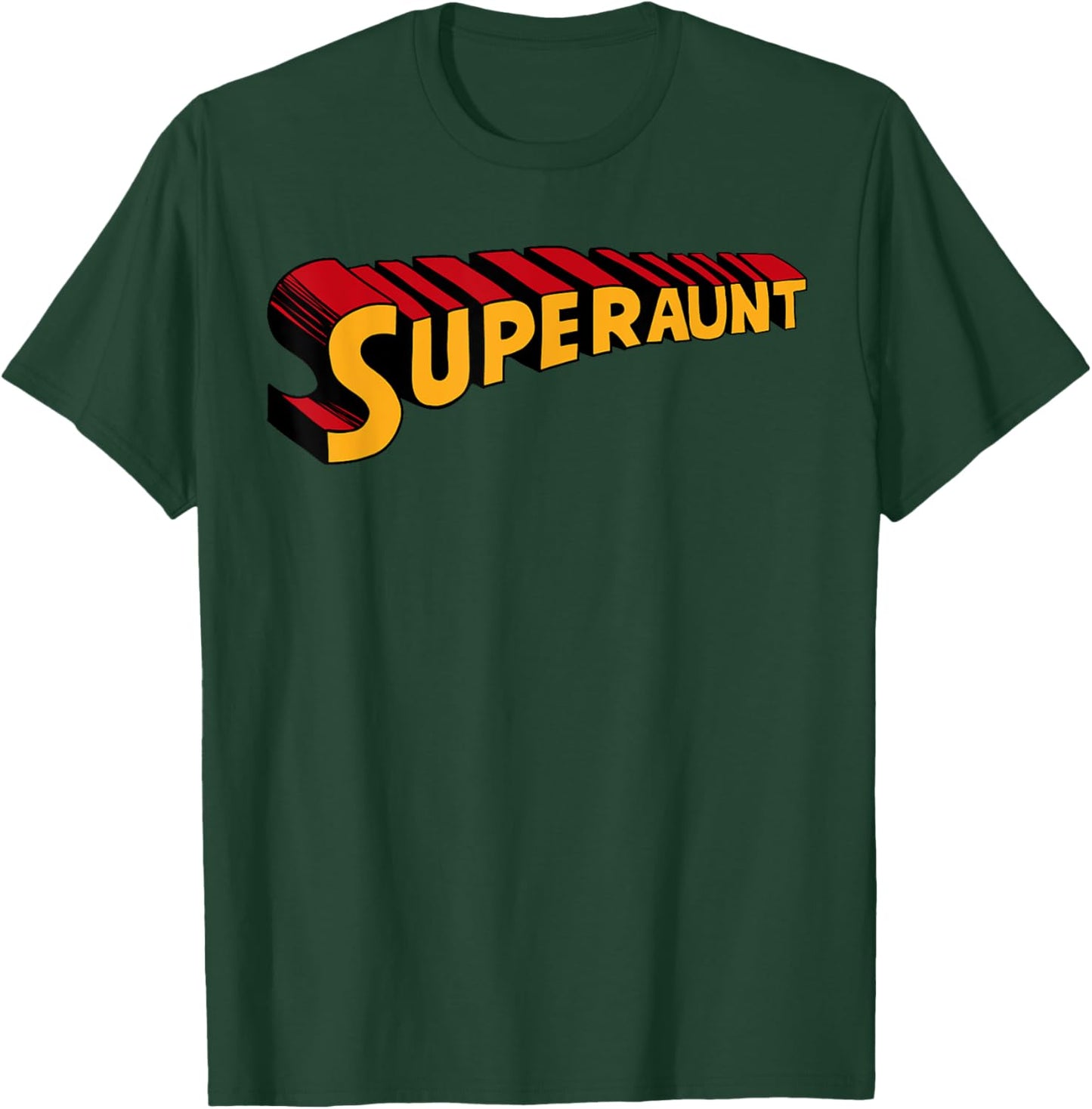 Super aunt Funny SuperAunt T-Shirt - T-Shirt | Forest