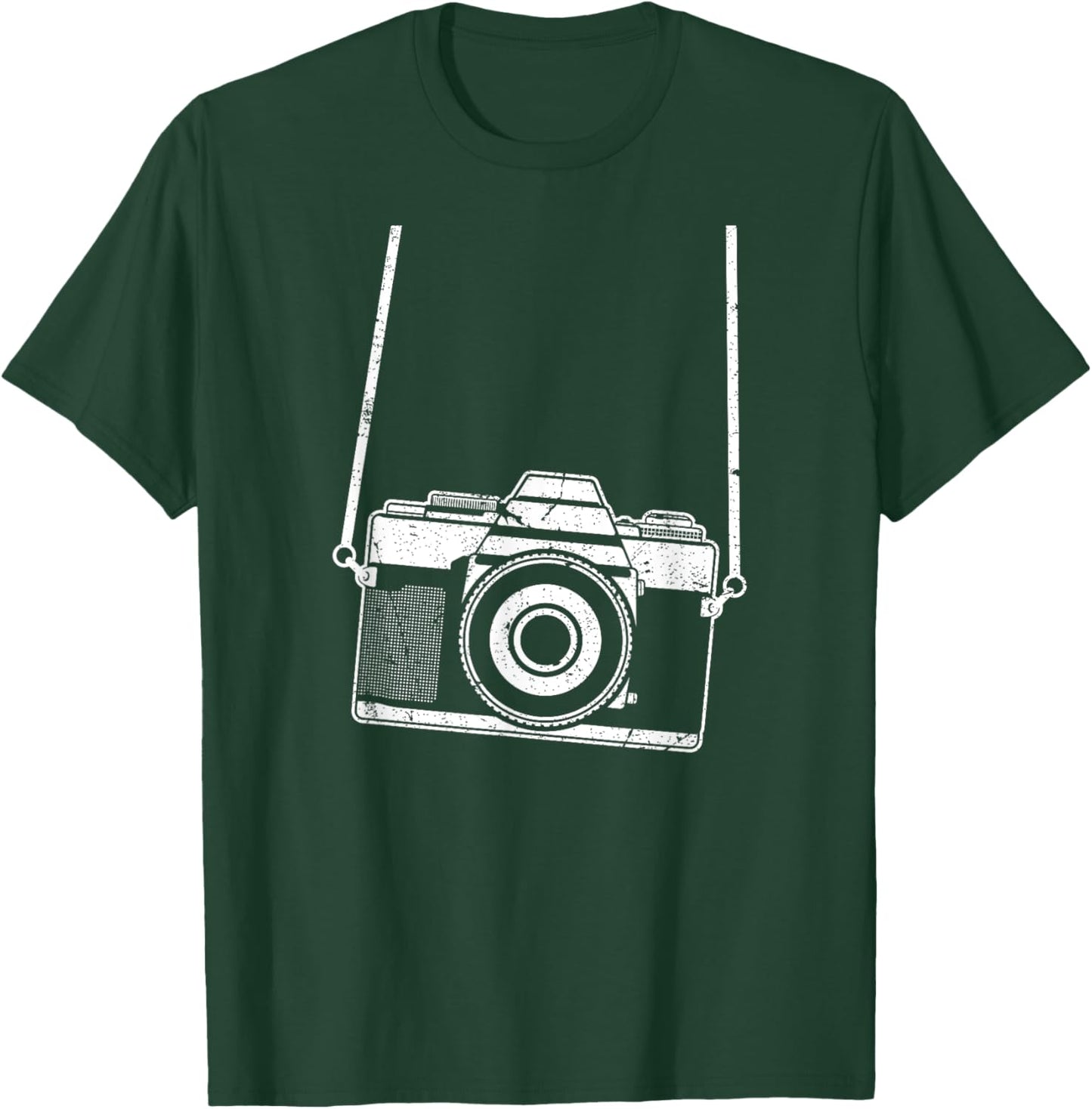 Funny Tourist Camera Photographer T-Shirt - T-Shirt | Forest