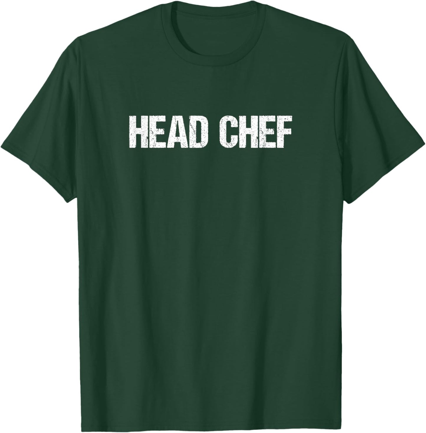 Head Chef Simple Title T-Shirt - T-Shirt | Forest