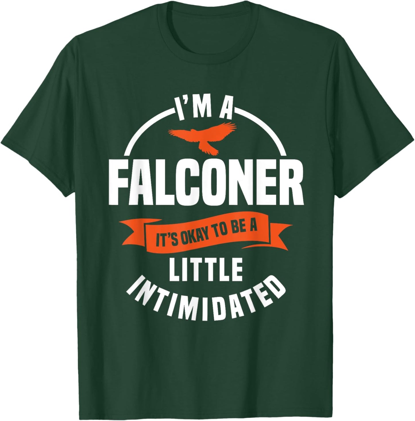 Falconer Gamehawking Ornithologist Falcon Hawker Falconry T-Shirt - T-Shirt | Forest