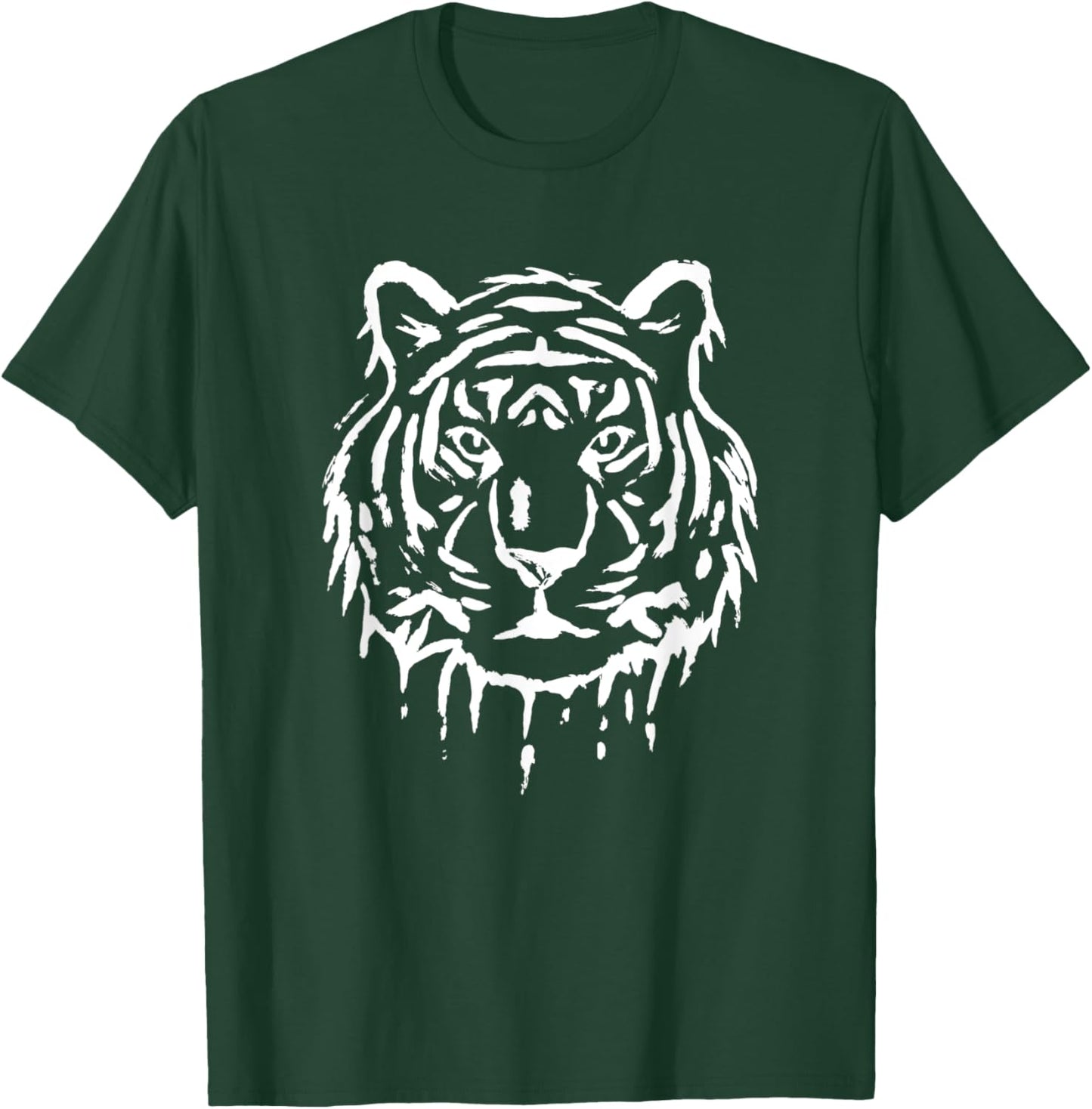 Tiger Design , Women, Boys & Girls T-Shirt - T-Shirt | Forest