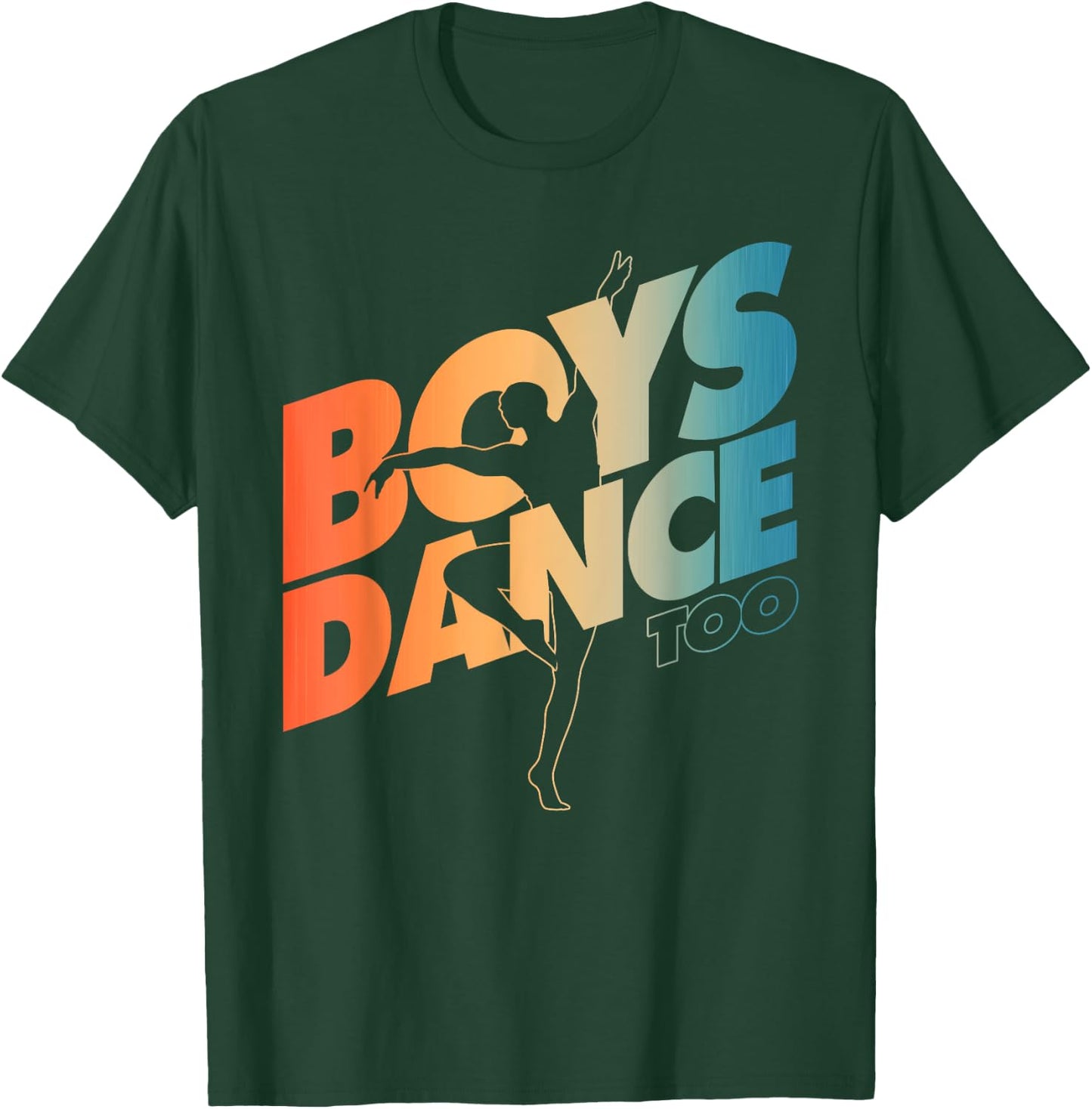 Funny Ballet Dancer Art Boys Ballet Dance Dancing T-Shirt - T-Shirt | Forest