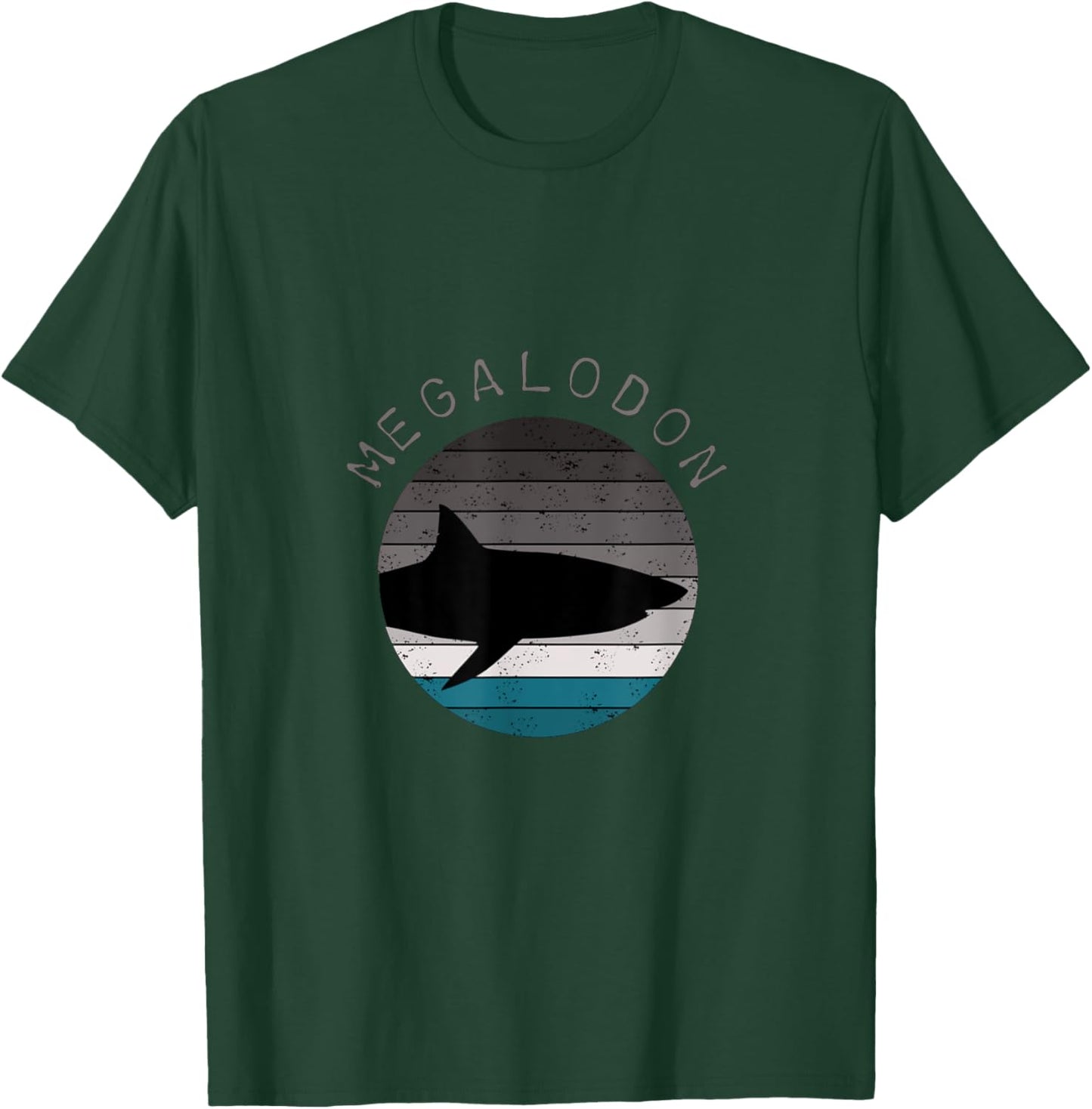 Megalodon Great White Shark T-Shirt - T-Shirt | Forest