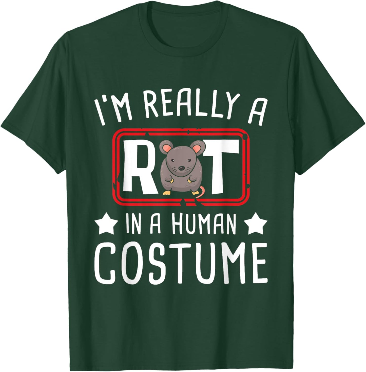 I'm A Rat - Rodent Lover Mouse Breeder Rat Lover T-Shirt - T-Shirt | Forest