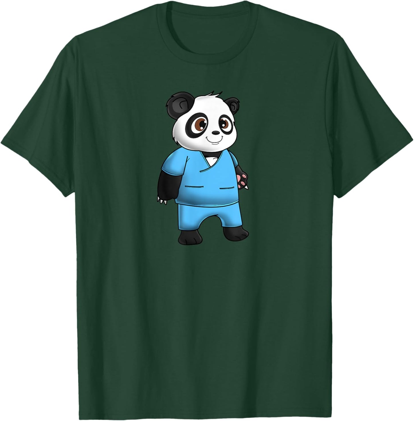Panda Bear Scrub Suit Boy Gift Love Awesome Funny T-Shirt - T-Shirt | Forest