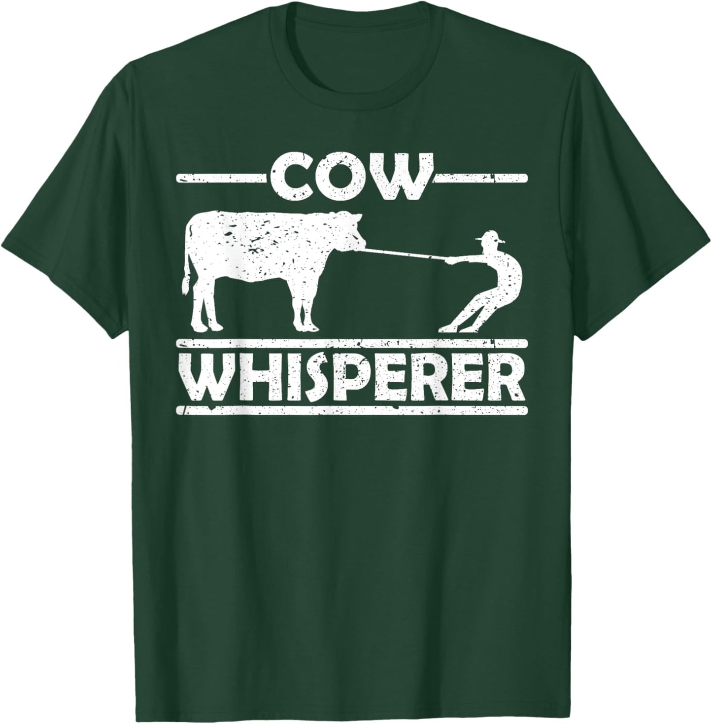 Farmers | Cow Whisperer | Cow Whisperer T-Shirt - T-Shirt | Forest