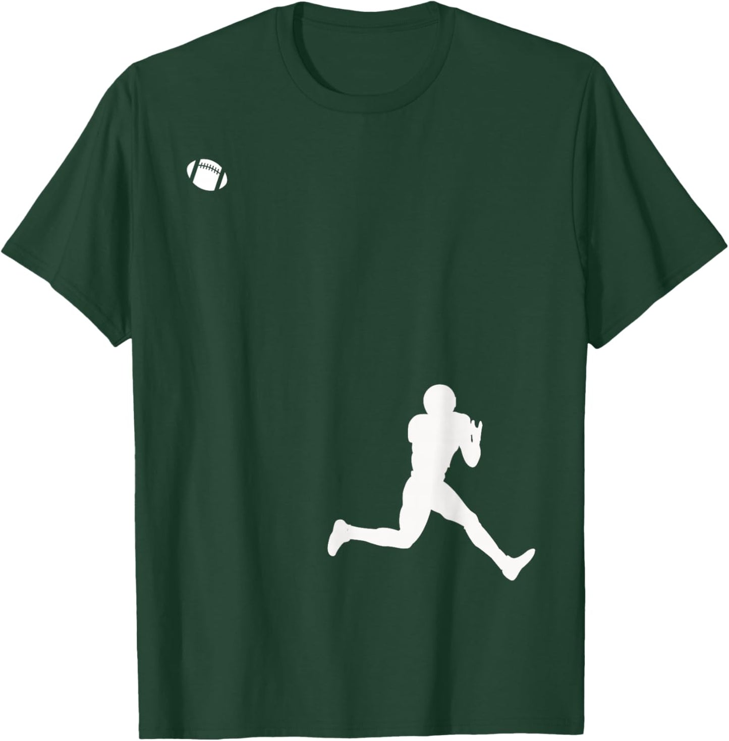 Football Receiver Football Apparel - Football T-Shirt - T-Shirt | Forest