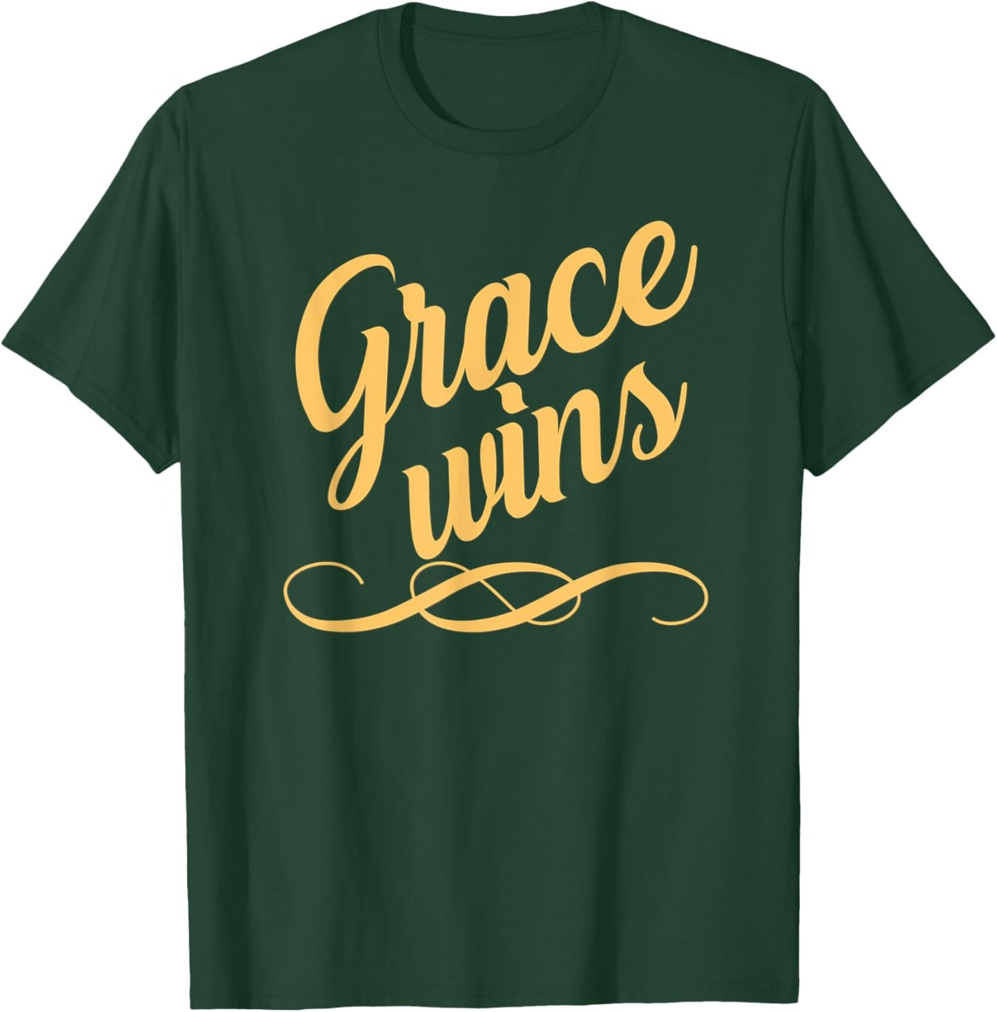 Grace Wins T-Shirt - T-Shirt | Forest