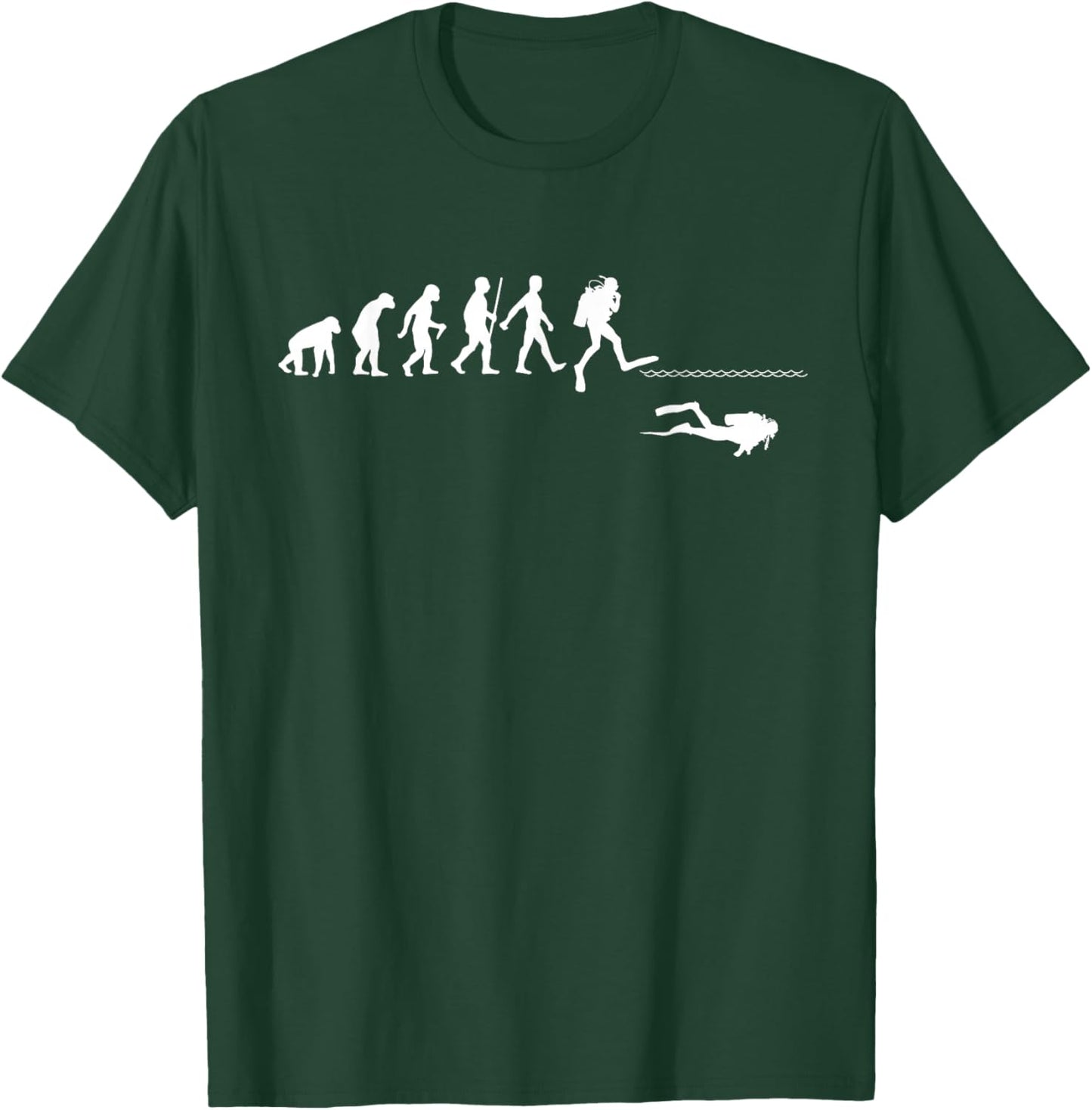 Funny Scuba Diving Women Professional Scuba Diver T-Shirt - T-Shirt | Forest
