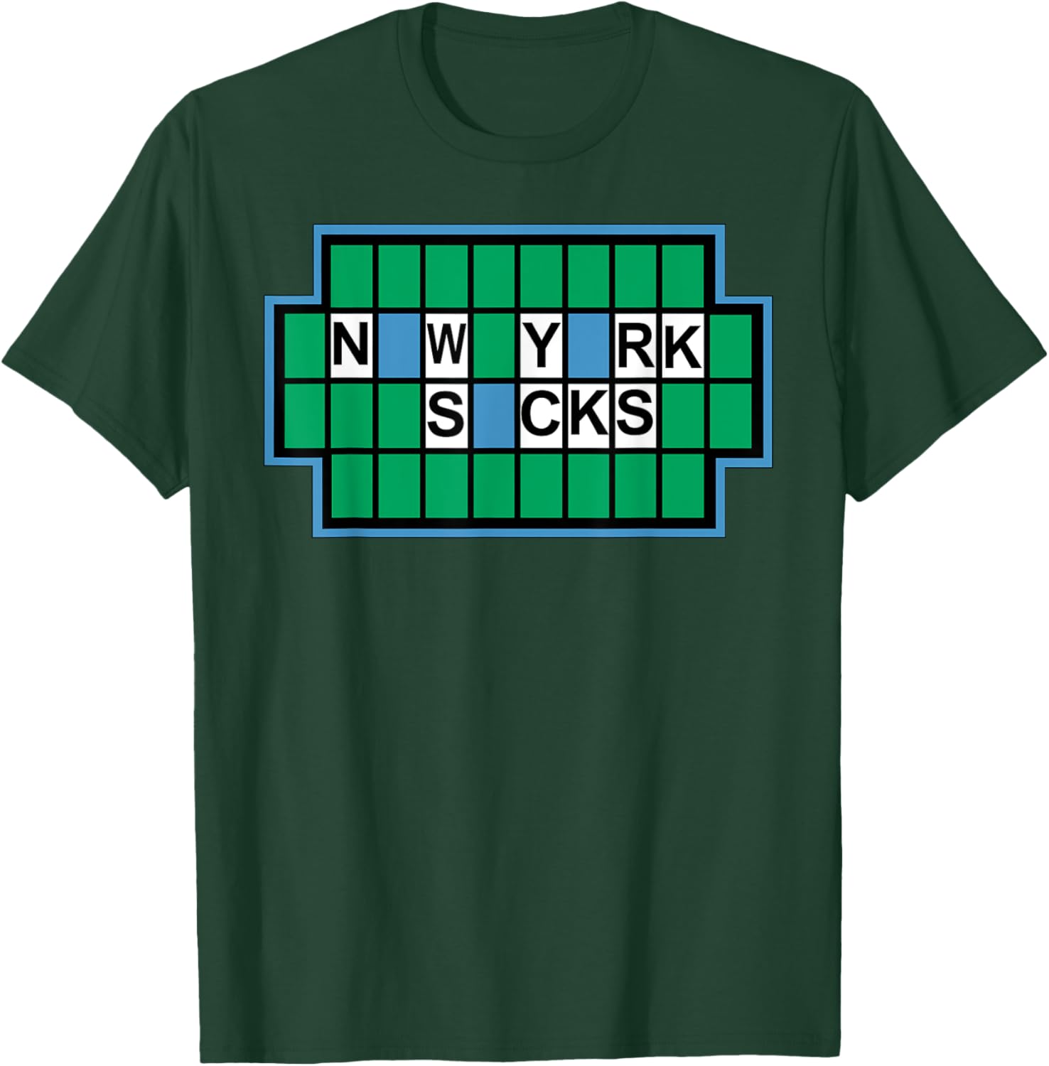 New York Sucks funny I Hate New York - New York Sucks T-Shirt - T-Shirt | Forest