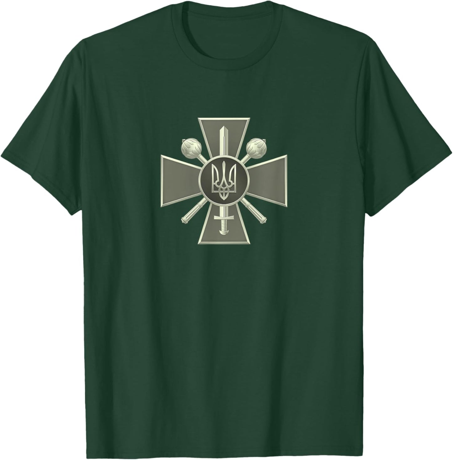 Zelenskyy Ukraine Army Shirt Ukraine Military Ukraine T-Shirt - T-Shirt | Forest
