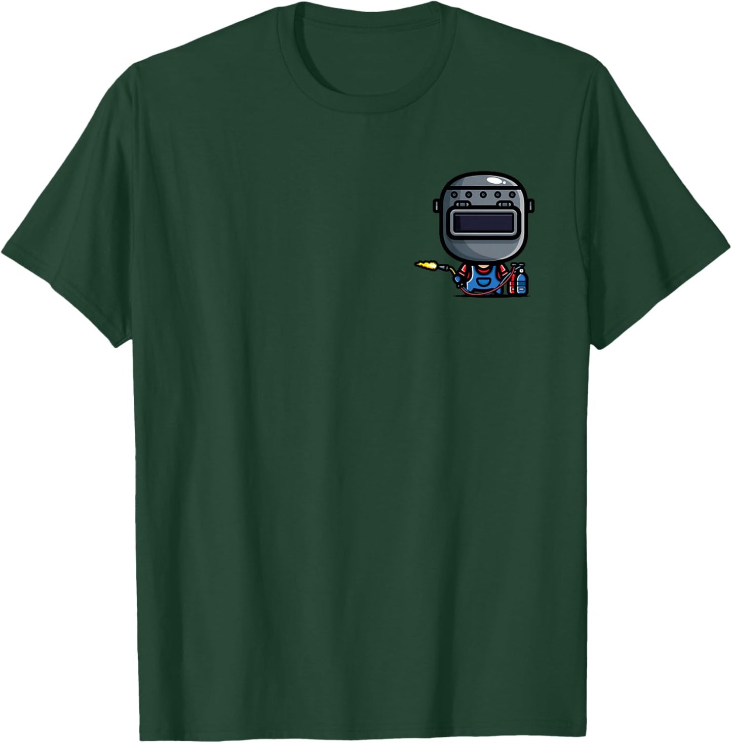 Welding Welder on or in The Heart Small T-Shirt - T-Shirt | Forest